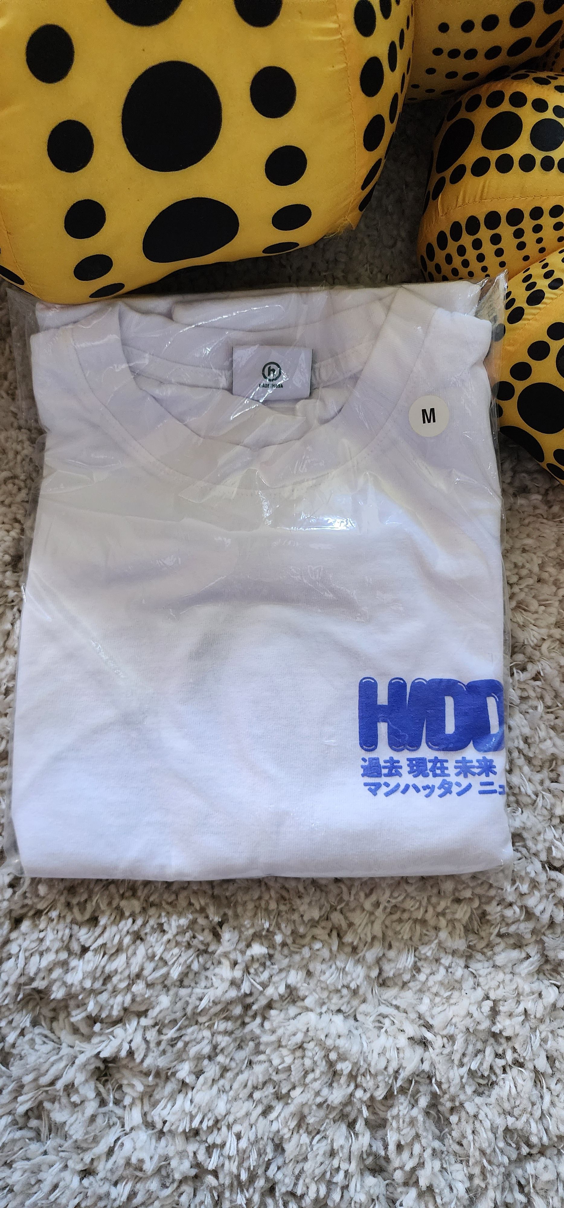 Unopened HIDDEN bubble text T-shirt