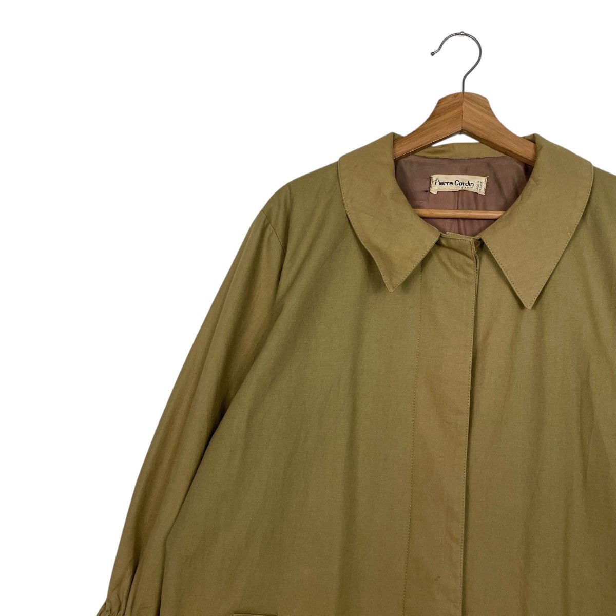 Pierre Cardin Vintage 70s Pierre Cardin Paris Trenchcoat Size L / US 10 / IT 46 - 7 Thumbnail