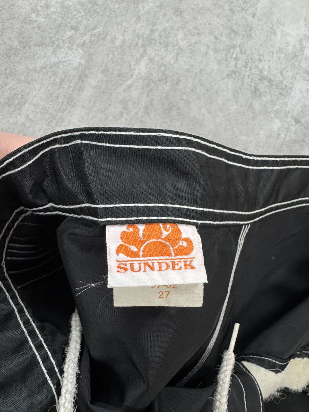 Other SUNDEK Vintage Swimming Shorts Vintage Nylon Made In USA Size US 27 - 4 Thumbnail