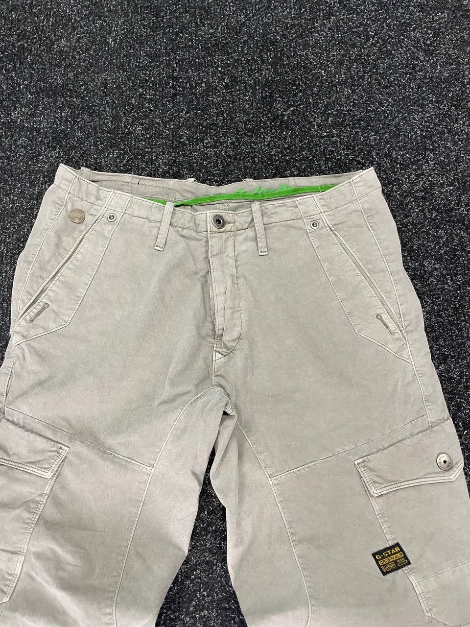 G-Star × If Six Was Nine × Japanese Brand CRAZY GSTAR CARGO STYLE STONE WASHED DISTRESSED PANTS Size US 33 - 3 Thumbnail