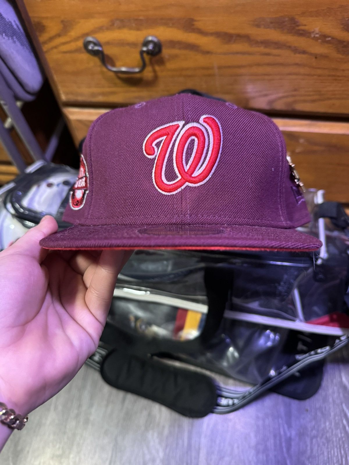 image of Hat Club Burgundy Nationals, Men's
