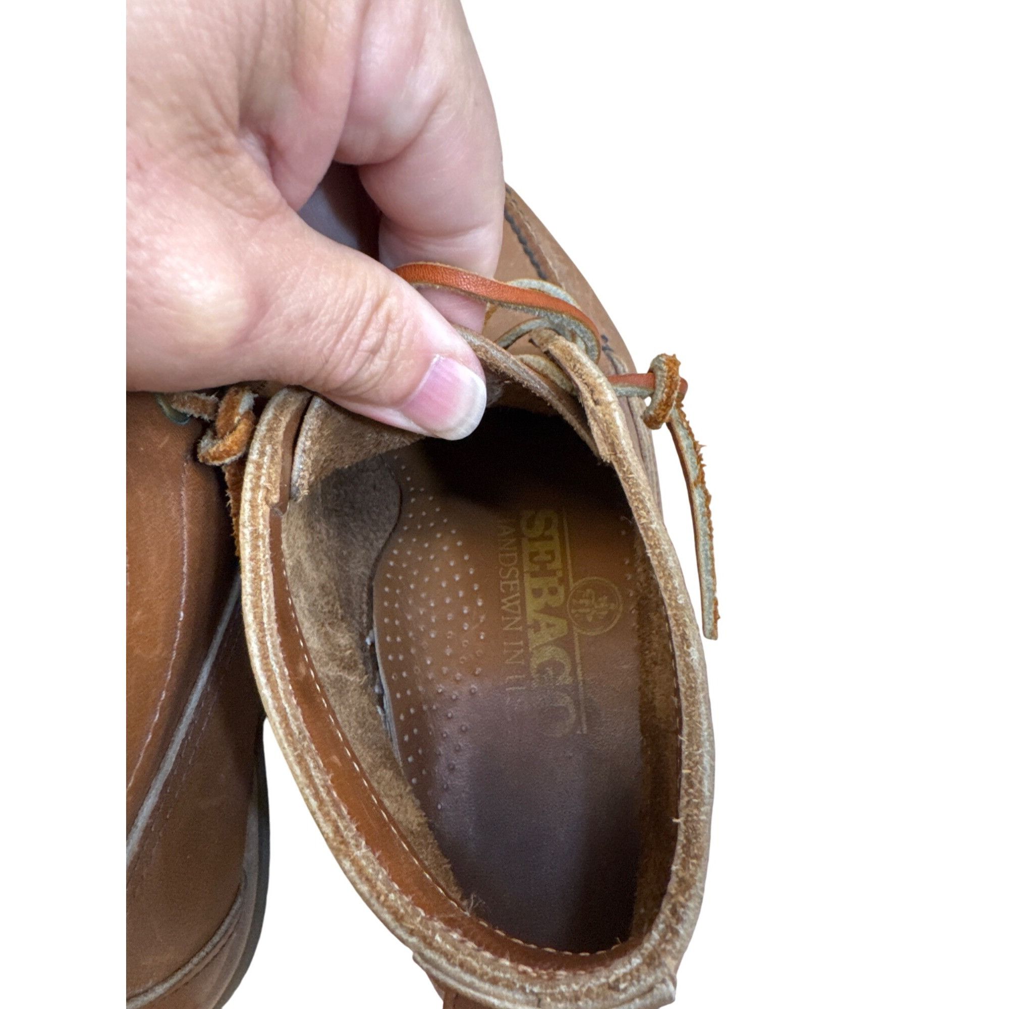 Sebago Sebago Womens Brown Leather Chukka Boots Size 6.5W SKU8134 Size US 6.5 / IT 36.5 - 9 Thumbnail