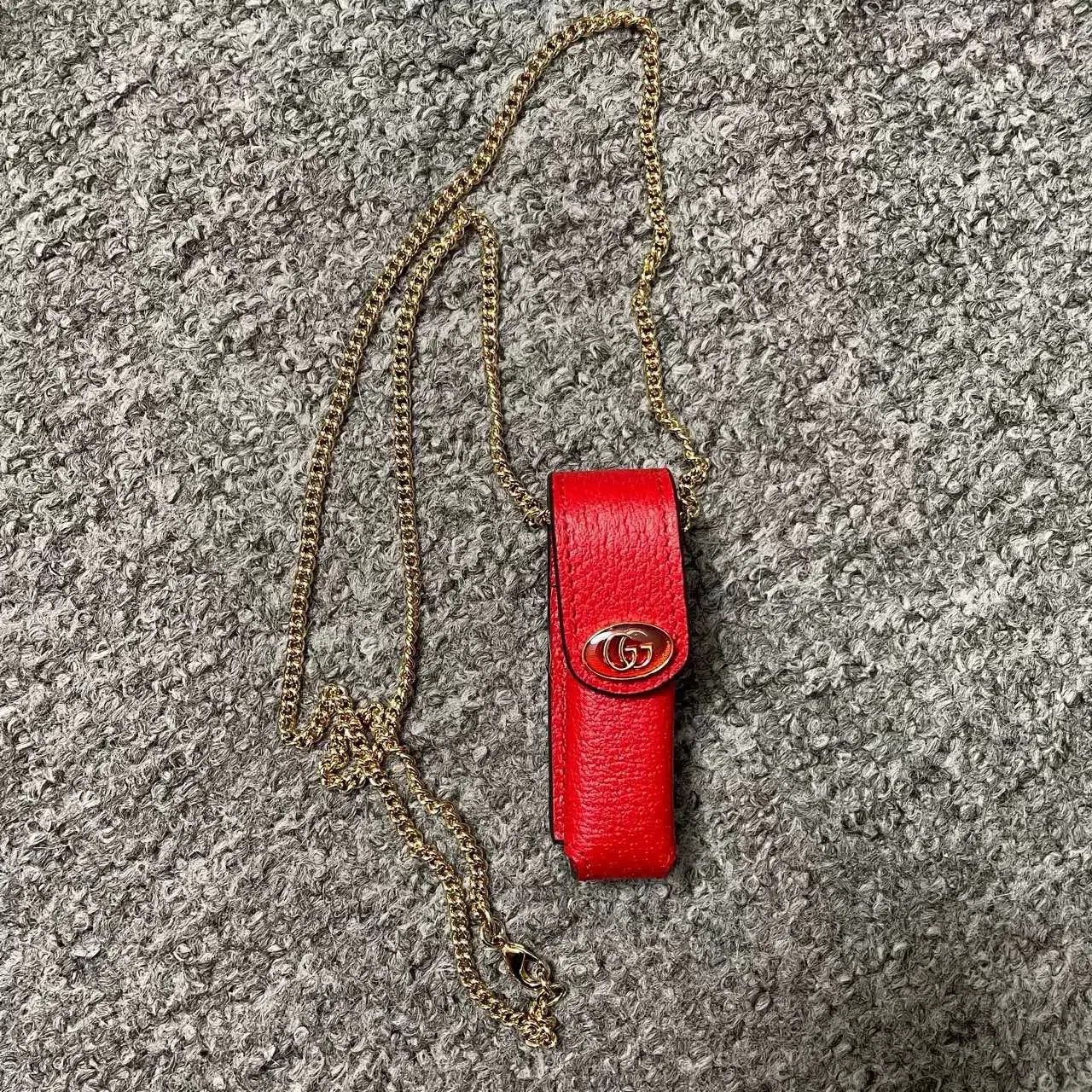 Gucci Gucci Lipstick Case Pendant. Size ONE SIZE - 2 Thumbnail