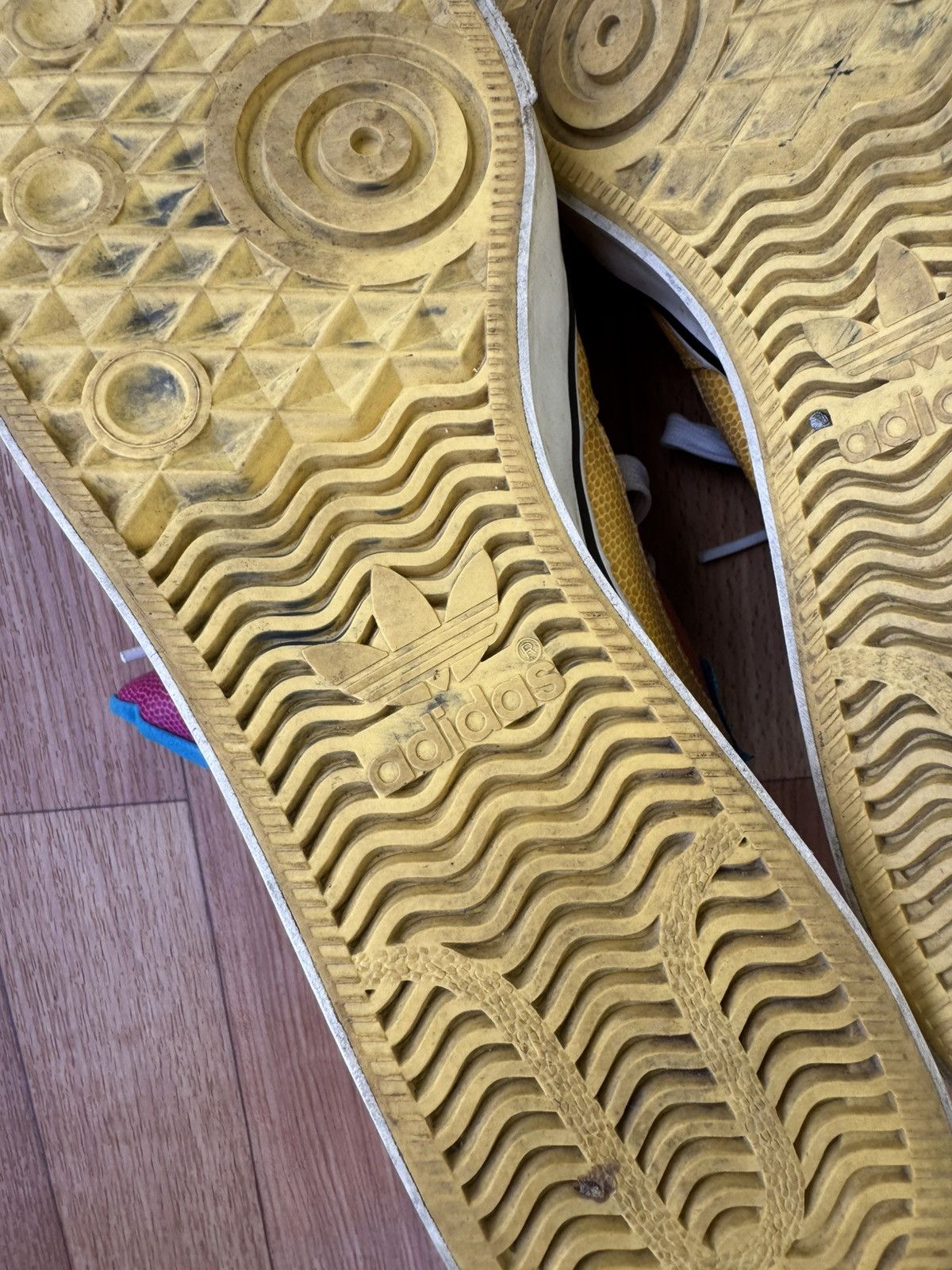 Adidas × Jeremy Scott 🔥🥹Jeremy Scott x Adidas S/S 14 bones sneakers Size US 11.5 / EU 44-45 - 14 Thumbnail