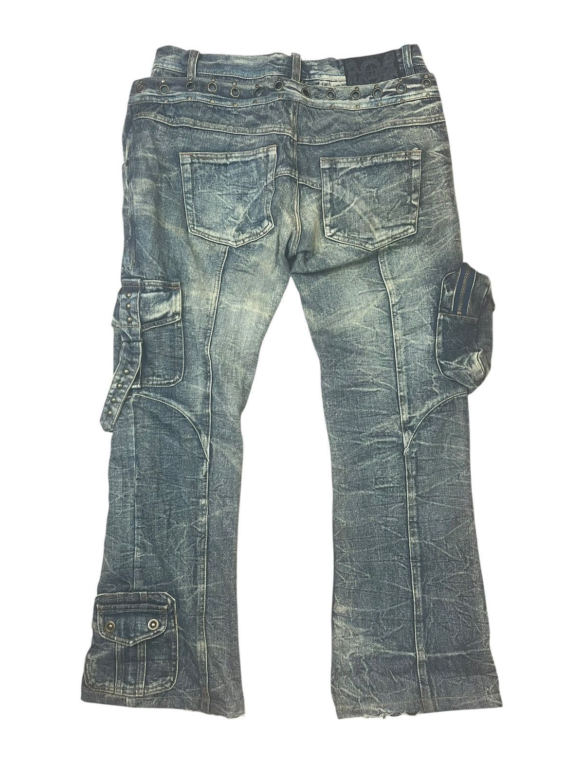 LOWBOX Lowbox Cargo Jeans Streetwear Size US 32 / EU 48 - 2 Thumbnail