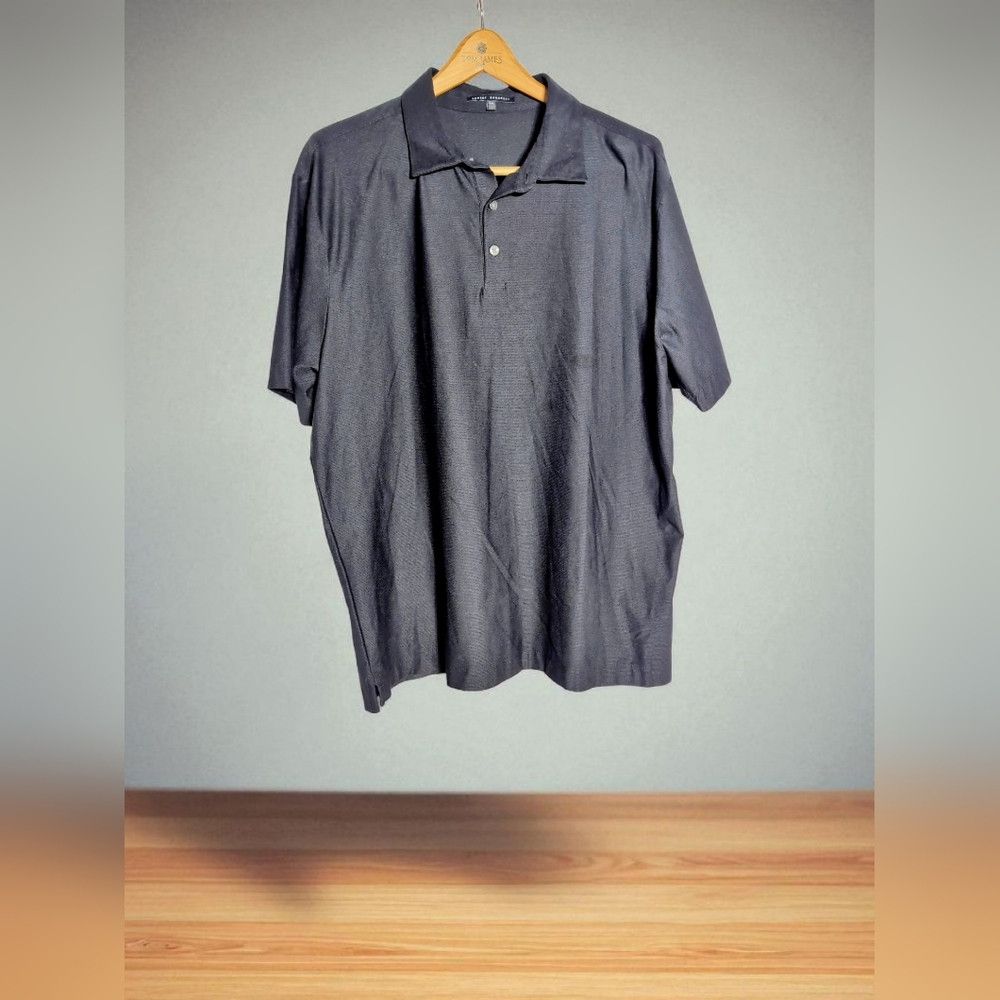 Robert Barakett Robert Barakett XXL Hickman SS Polo Shirt Black Size US XXL / EU 58 / 5 - 1 Thumbnail