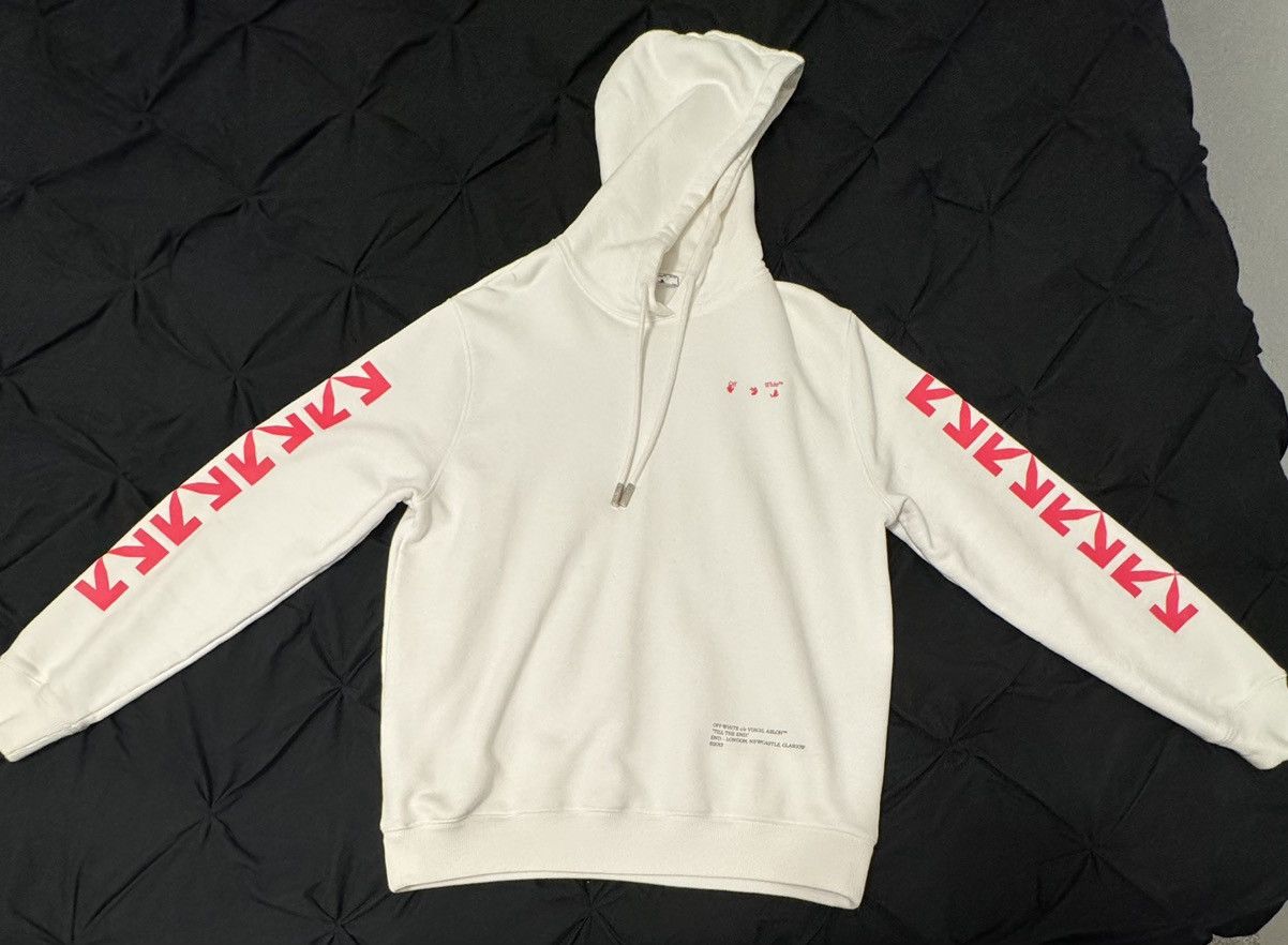 image of Off White Hoodie, Men's (Size Medium)