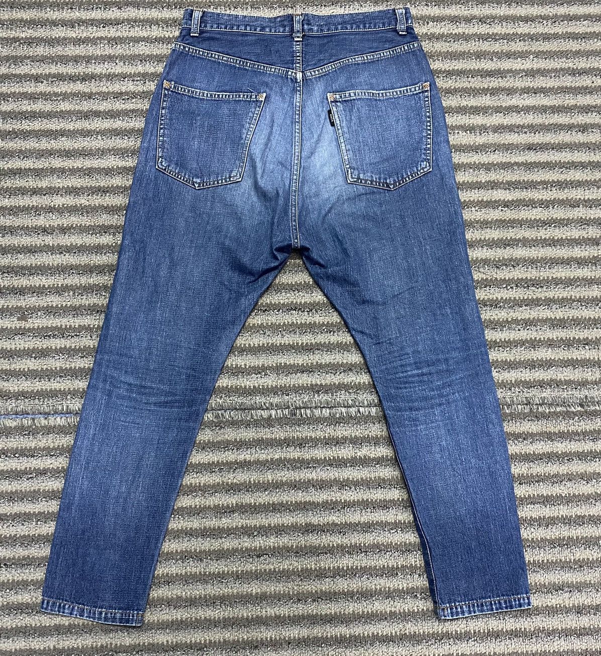 Zucca Zucca Skinny Distressed Baggy Selvedge Jeans Size US 29 - 3 Thumbnail