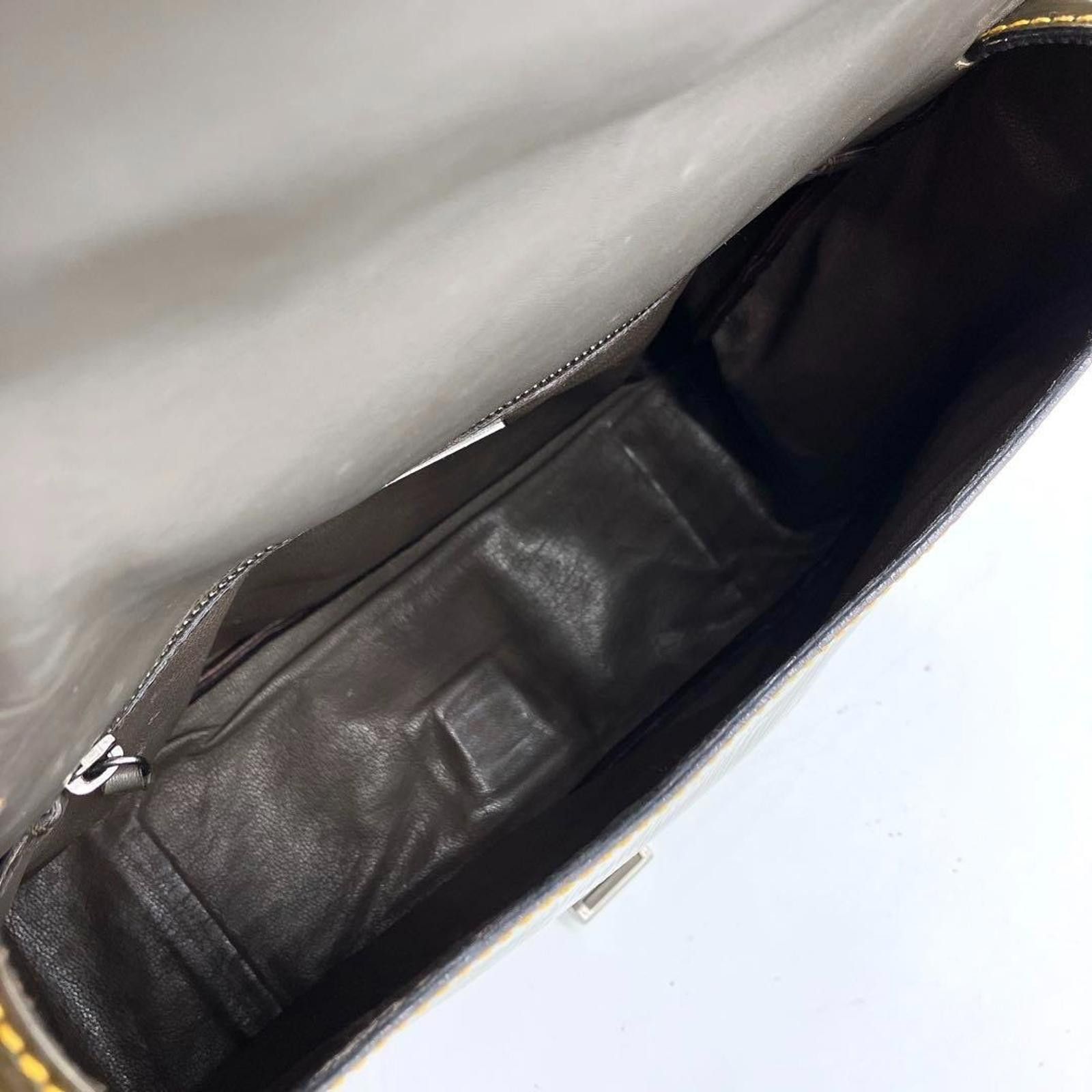 Prada Prada - Brown Patent Leather Shoulder Bag Size ONE SIZE - 5 Thumbnail