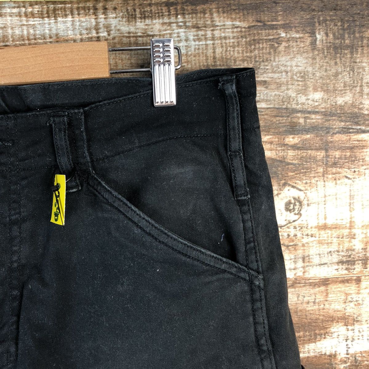 Japanese Brand Gladiator Black utility Cargo Multipocket Pants #A2590 Size US 31 - 8 Thumbnail
