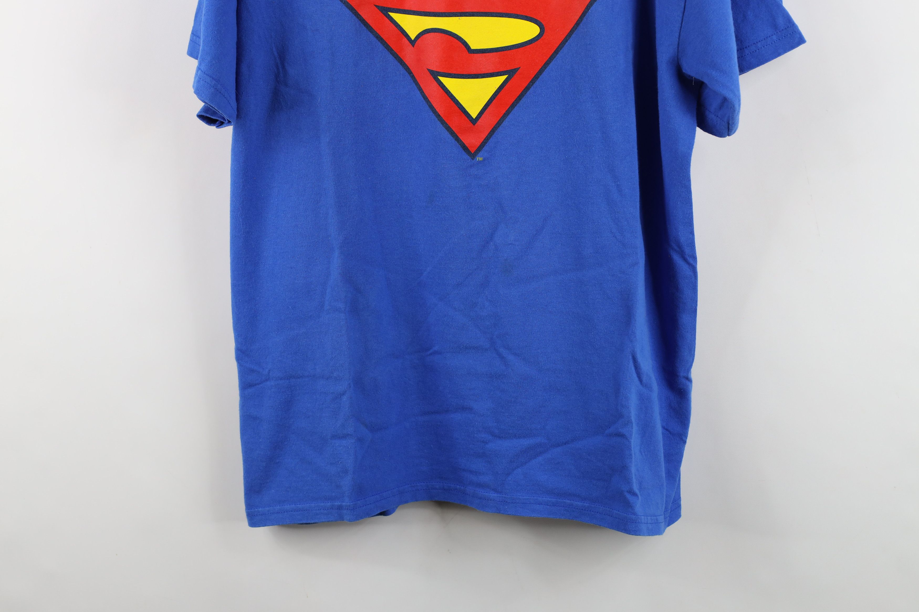 DC Comics Vintage Y2K DC Comics Superman Crest Short Sleeve T-Shirt Size US L / EU 52-54 / 3 - 3 Thumbnail