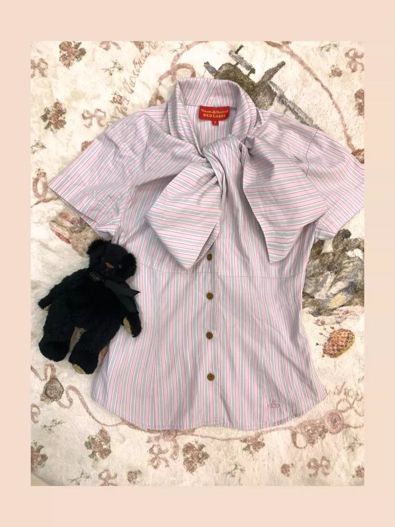 Vivienne Westwood Vivienne Westwood size3 Striped shirt Size M / US 6-8 / IT 42-44 - 1 Thumbnail