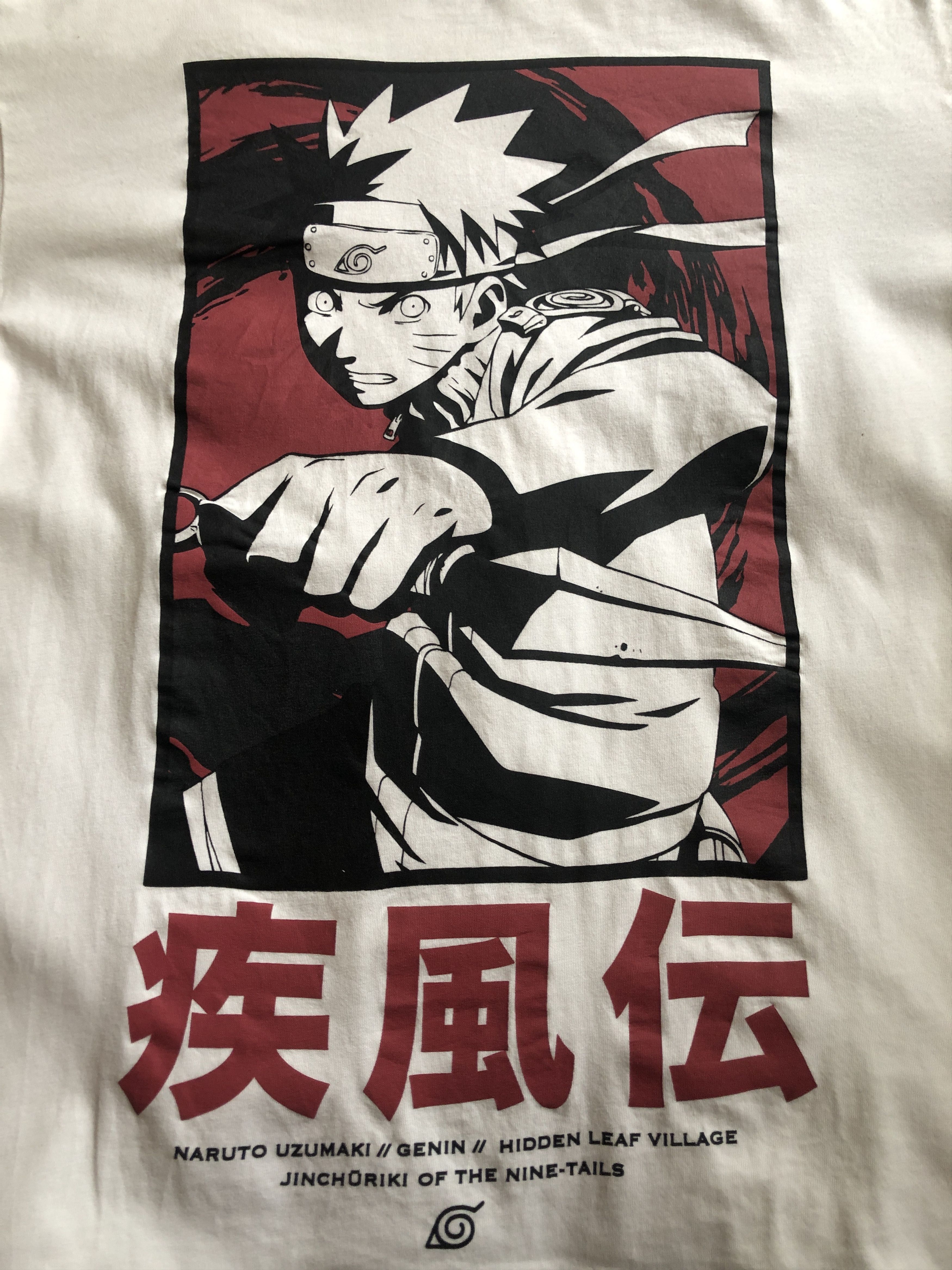 Japanese Brand Naruto white t shirt Size US S / EU 44-46 / 1 - 3 Thumbnail