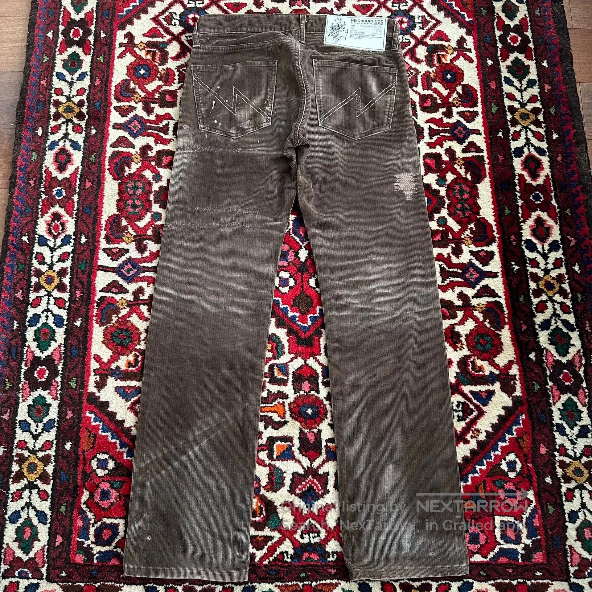 Neighborhood Neighborhood 08EX Corduroy Jeans S. Size US 26 / EU 42 - 2 Thumbnail