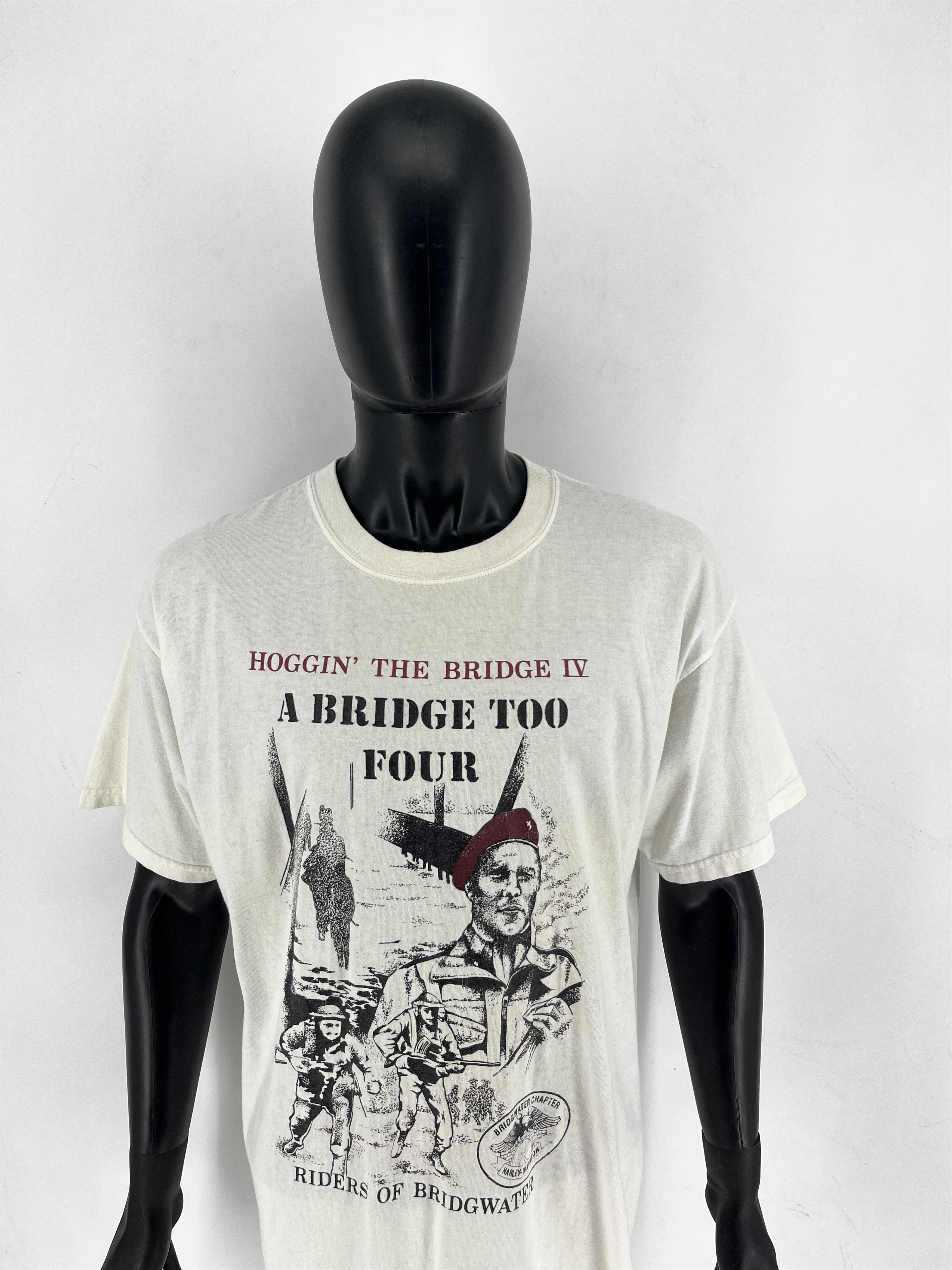 Harley Davidson RIDERS OF BRIDGEWATER "Hoggin' The Bridge IV" Biker Club Size US L / EU 52-54 / 3 - 5 Thumbnail