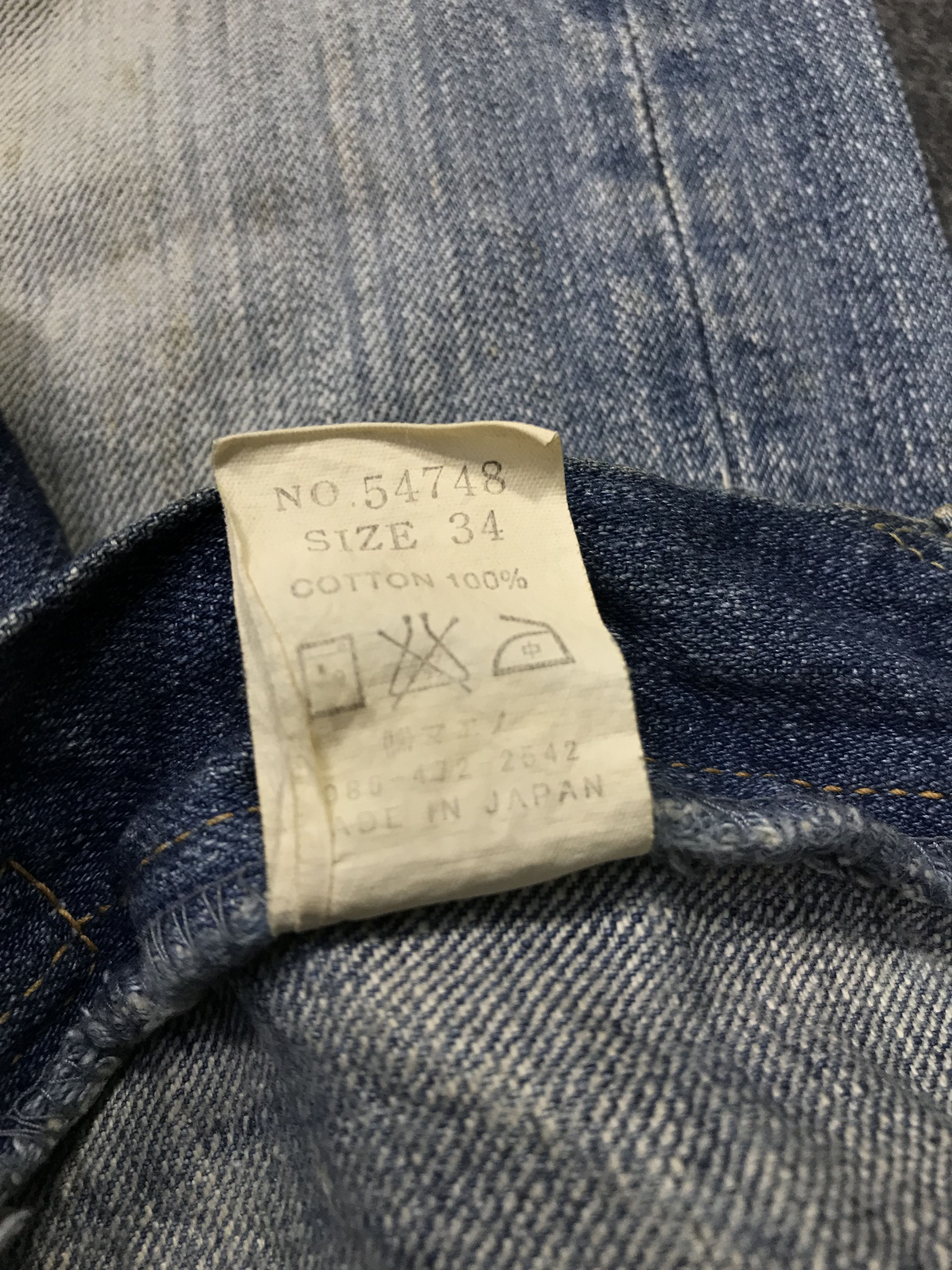 Eternal × Japanese Brand × Vintage Vintage Eternal Distressed Denim Jeans Size US 35 - 12 Thumbnail