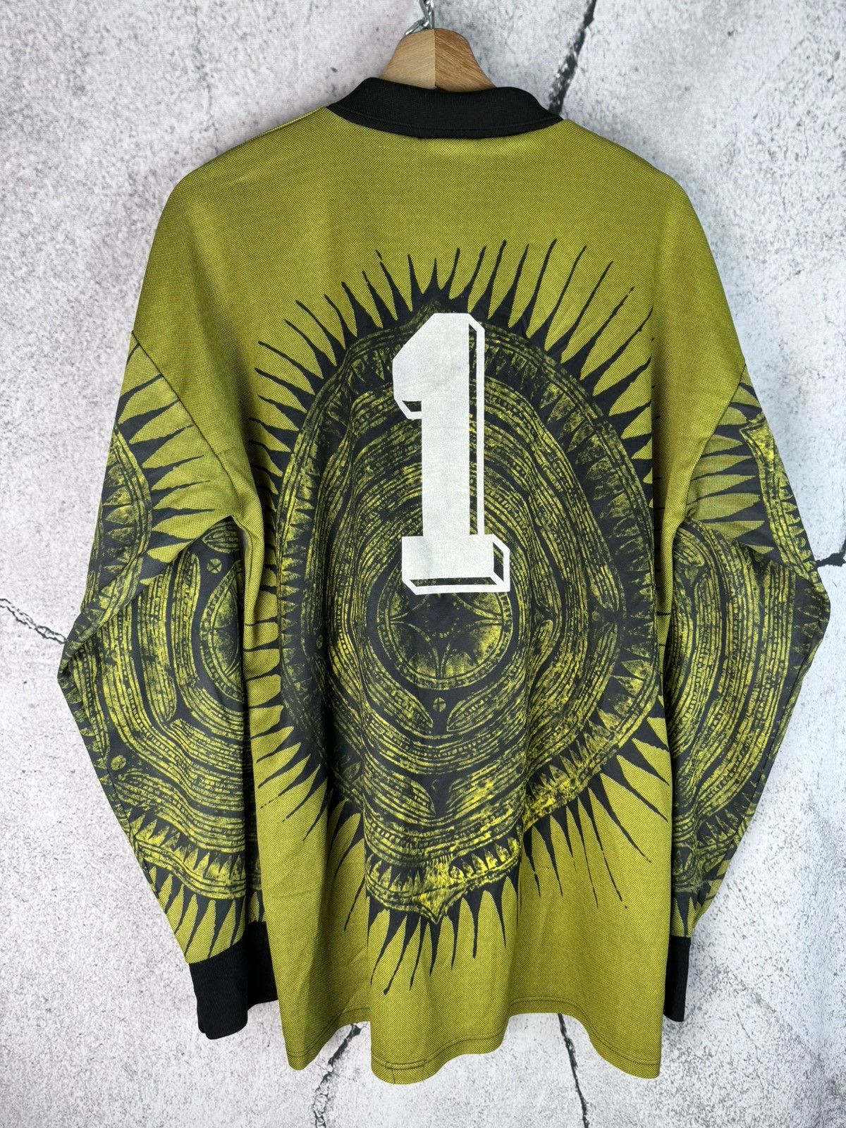 Vintage Vintage Uhl sport goalkeeper Soccer Football classic jersey Size US XL / EU 56 / 4 - 2 Thumbnail