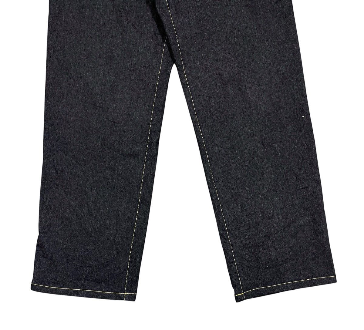 Yohji Yamamoto A.A.R YOHJI DESIGN STUDIO DENIM STRECH Size US 31 - 5 Thumbnail