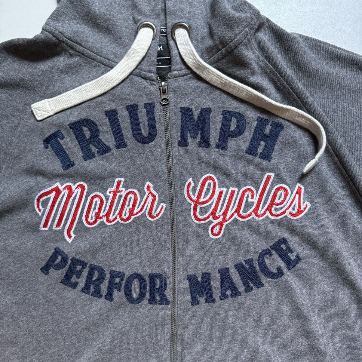 Harley Davidson Triumph Motorcycles Performance Full Zip Hoodie Size US XL / EU 56 / 4 - 4 Thumbnail