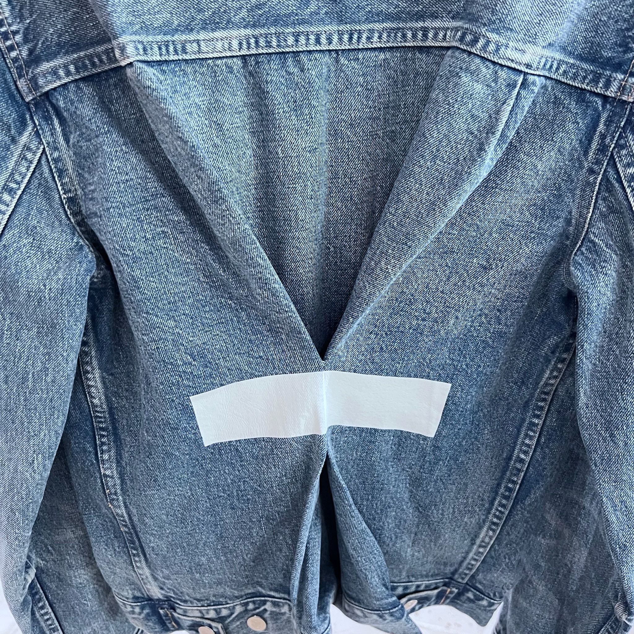 TANAKA Rare Tanaka Classic Jean Jacket Back Taped Size L / US 10 / IT 46 - 3 Thumbnail