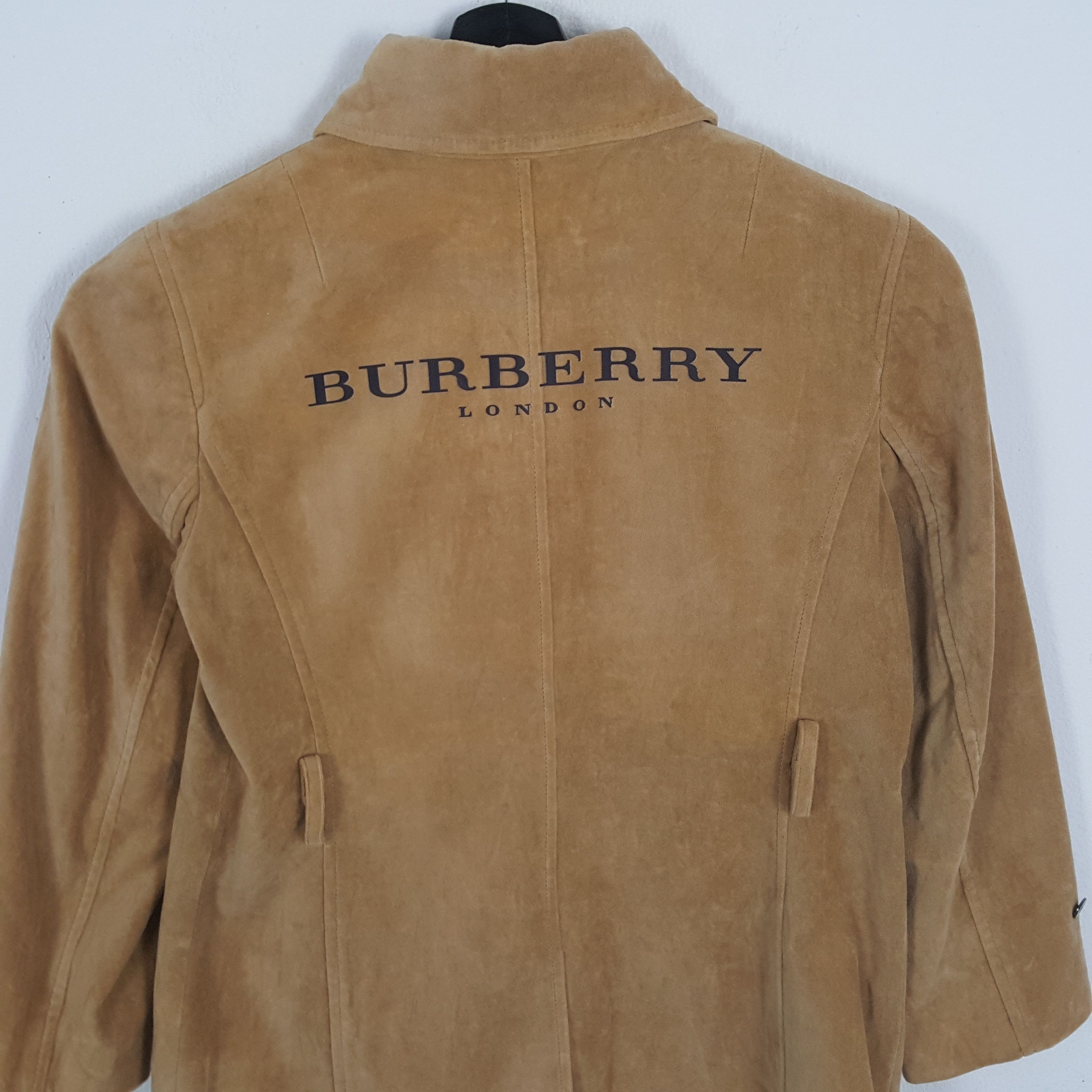 Burberry × Vintage BURBERRY LONDON Fashion Style Custom Art Jacket Size S / US 4 / IT 40 - 2 Thumbnail