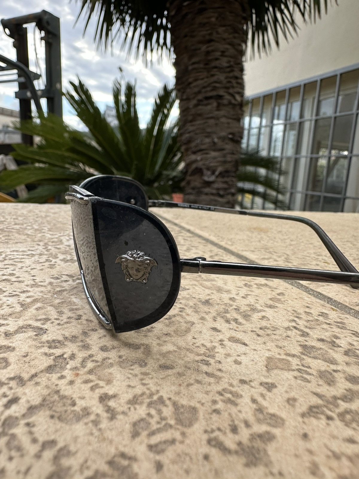 Versace Versace Sunglasses Black O2012 Size ONE SIZE - 4 Thumbnail