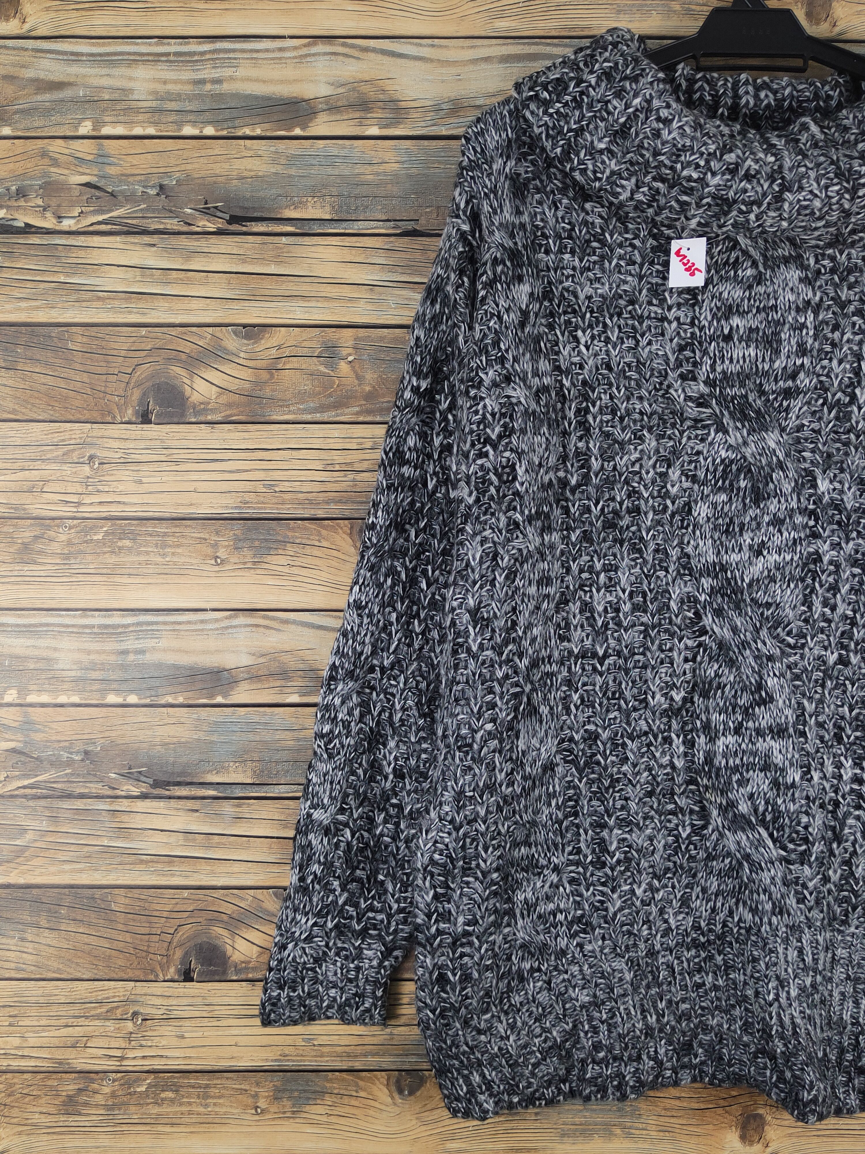 Japanese Brand Sugar Spoon Black White Knitwear Sweatshirts #W1235 Size US XL / EU 56 / 4 - 3 Thumbnail