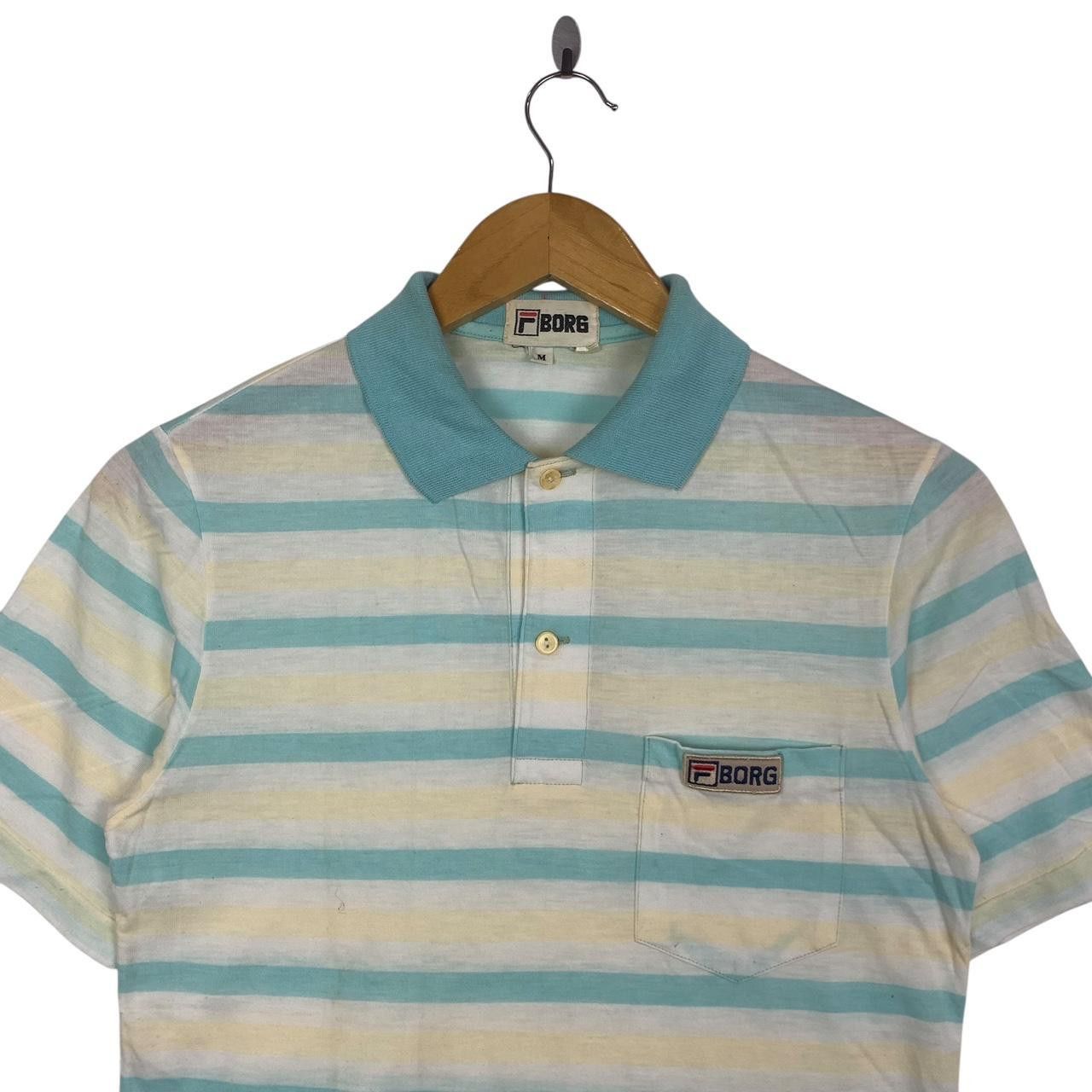Fila Vintage 80’ FILA BJ BJORN BORG Tennis Polo Size US M / EU 48-50 / 2 - 2 Thumbnail