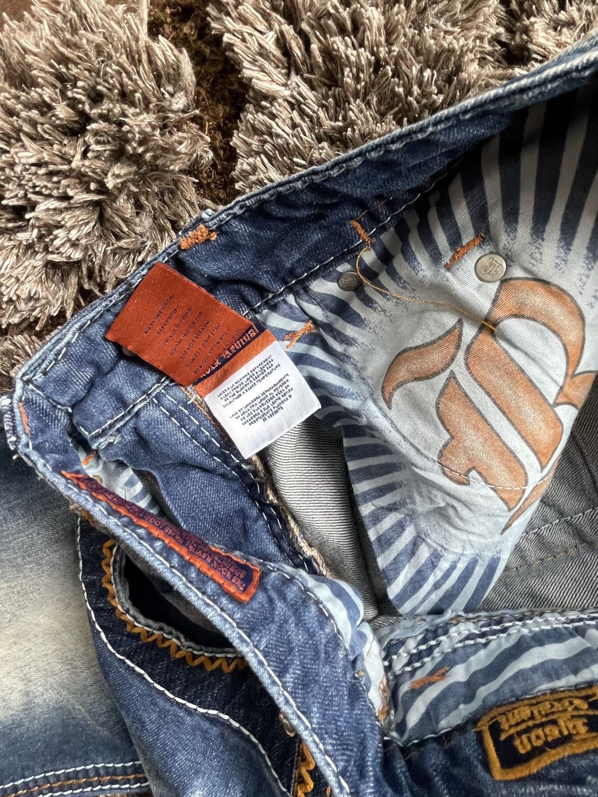 Rock Revival Rock Revival Tyson Straight Leg Jeans - Size 33 Size US 33 - 4 Thumbnail