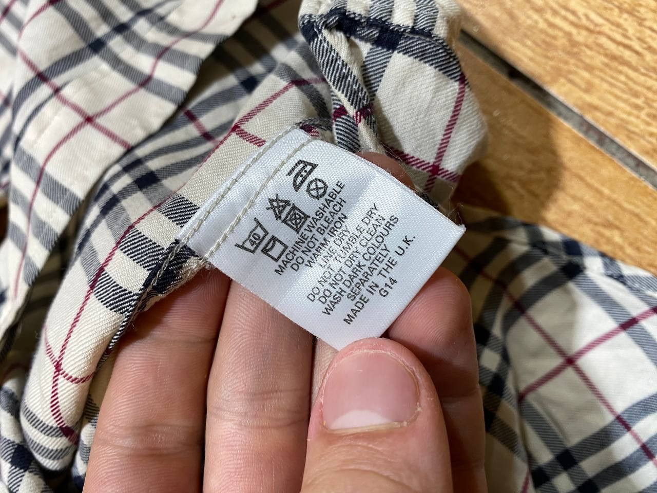 Burberry Burberry London Nova Check Long Sleeve Shirt Size US L / EU 52-54 / 3 - 4 Thumbnail