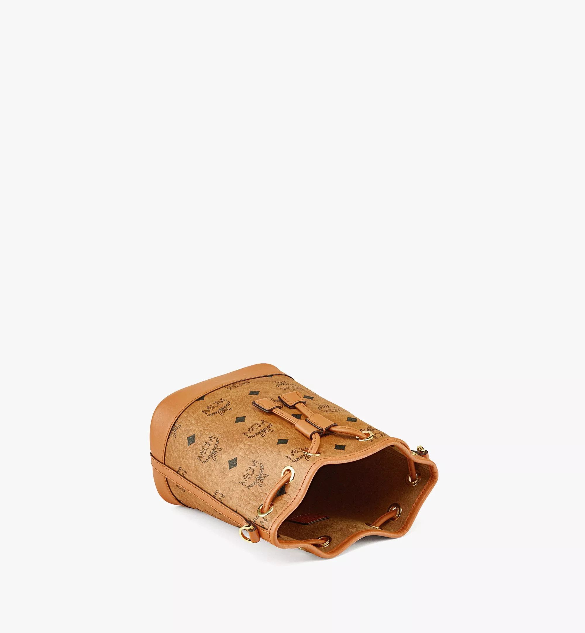 MCM o1mt1gz0625 Size: OS / Drawstring Bag in Brown Size ONE SIZE - 4 Thumbnail
