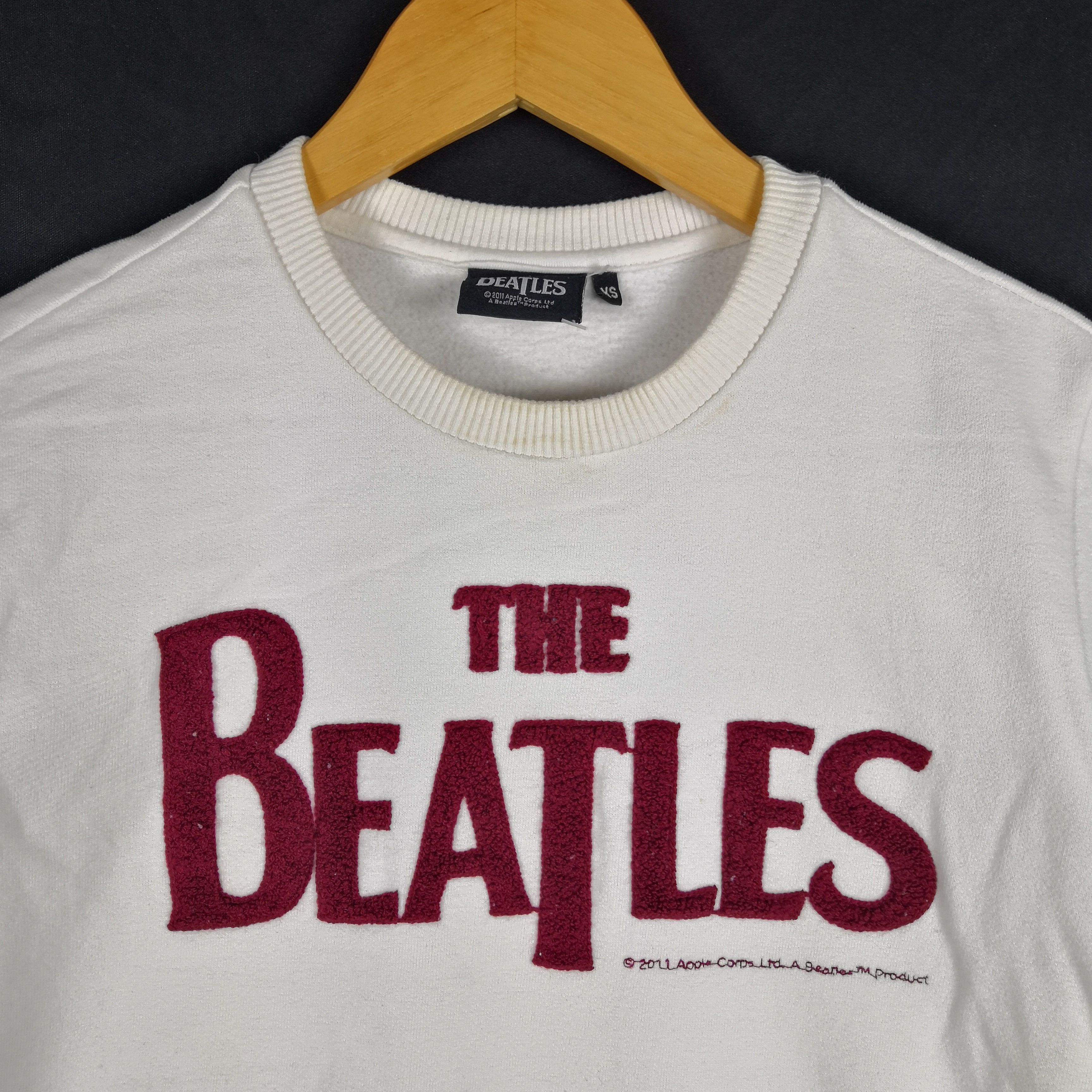 Band Tees Vintage The Beatles Sweatshirt Rock Band Sweater Jumper Size XS / US 0-2 / IT 36-38 - 2 Thumbnail