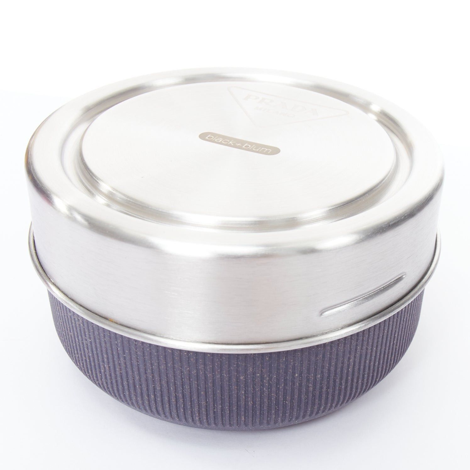 Prada PRADA Black+Blum silver black round glass lunch box 750ml Size ONE SIZE - 1 Thumbnail