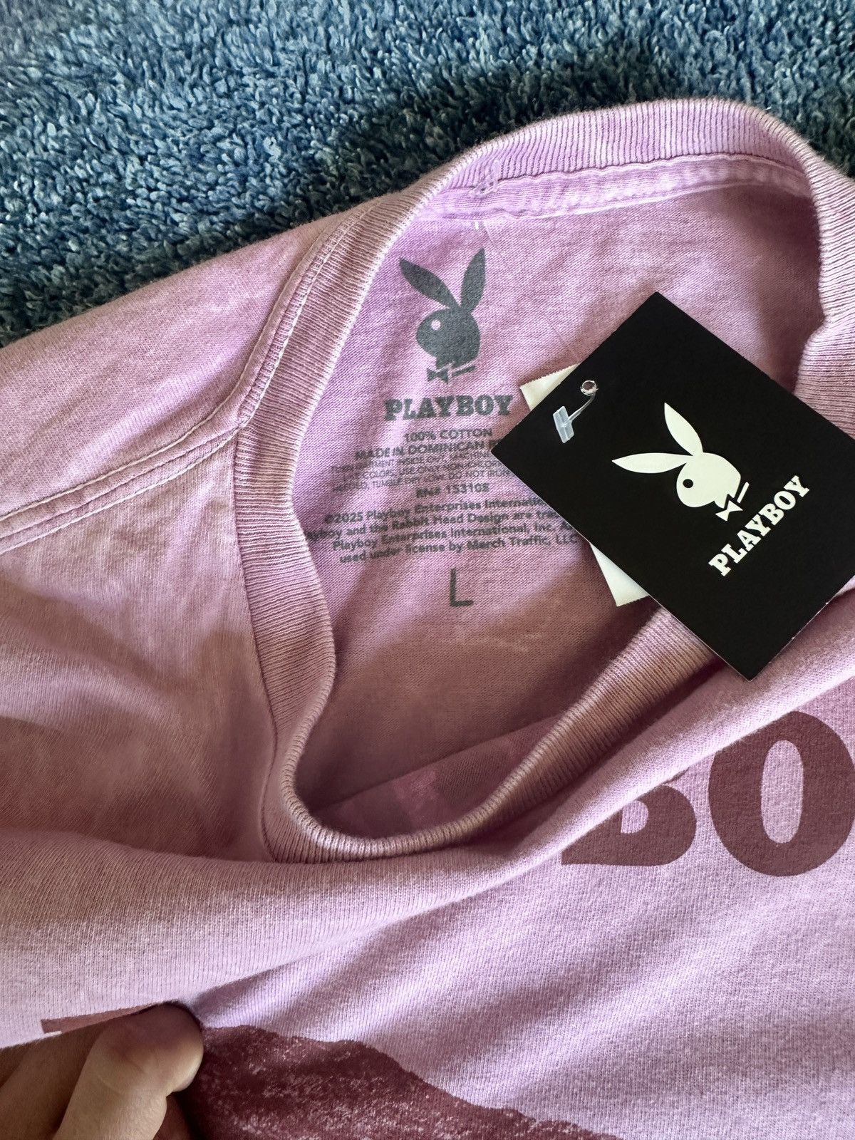 Playboy Playboy vintage T-shirt Size L / US 10 / IT 46 - 1 Thumbnail