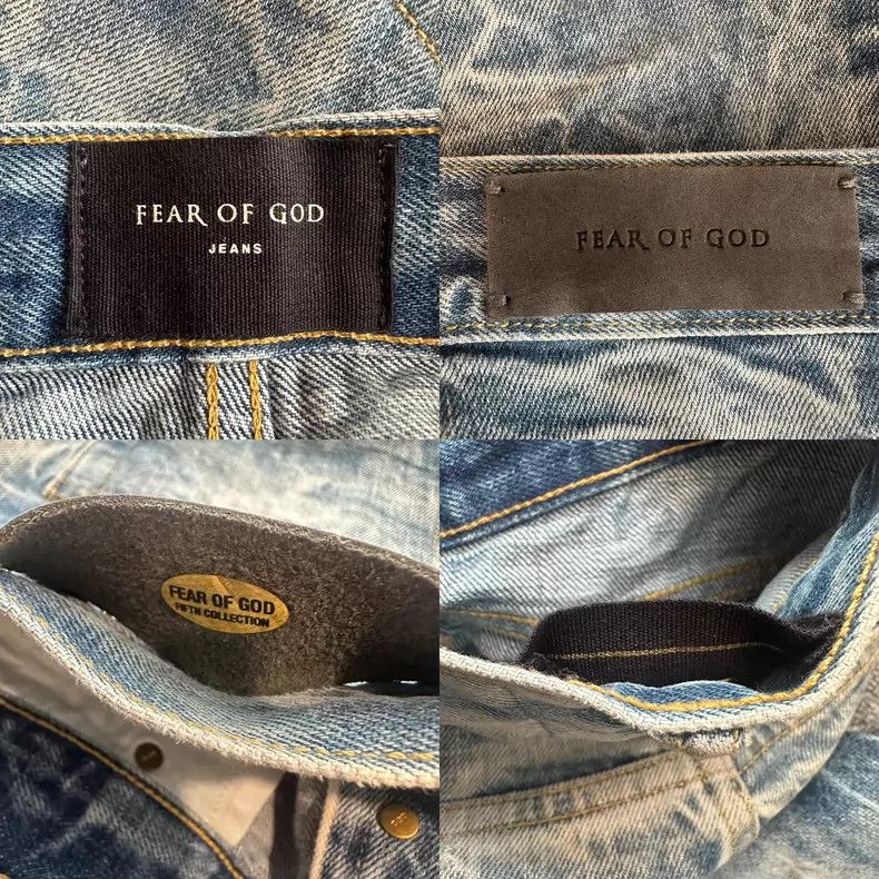 Fear of God Fear of God Blue water corrugated pants Size US 30 / EU 46 - 8 Thumbnail