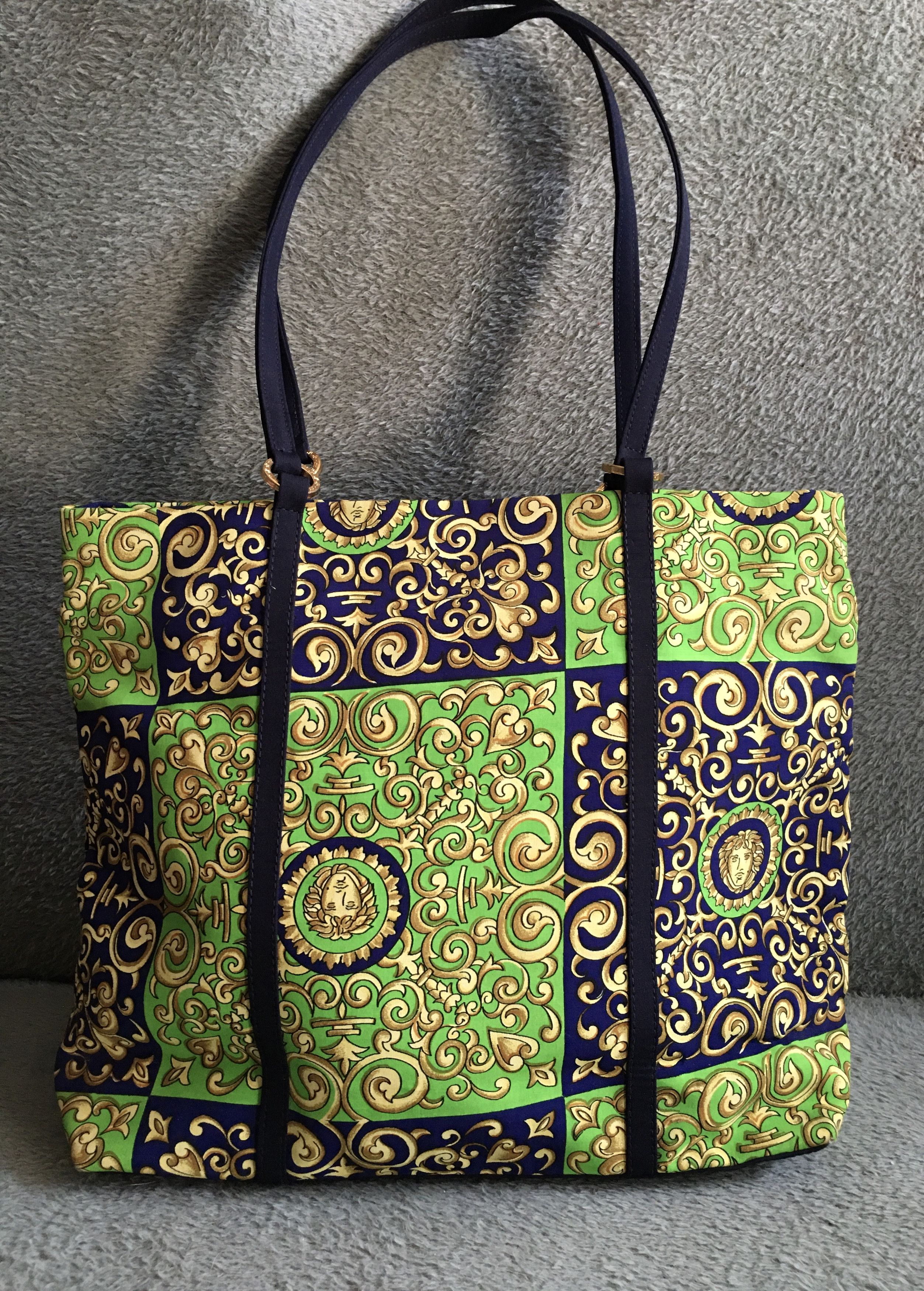 Versace Gianni Versace Canvas Medusa Shoulder Tote Bag Size ONE SIZE - 2 Thumbnail