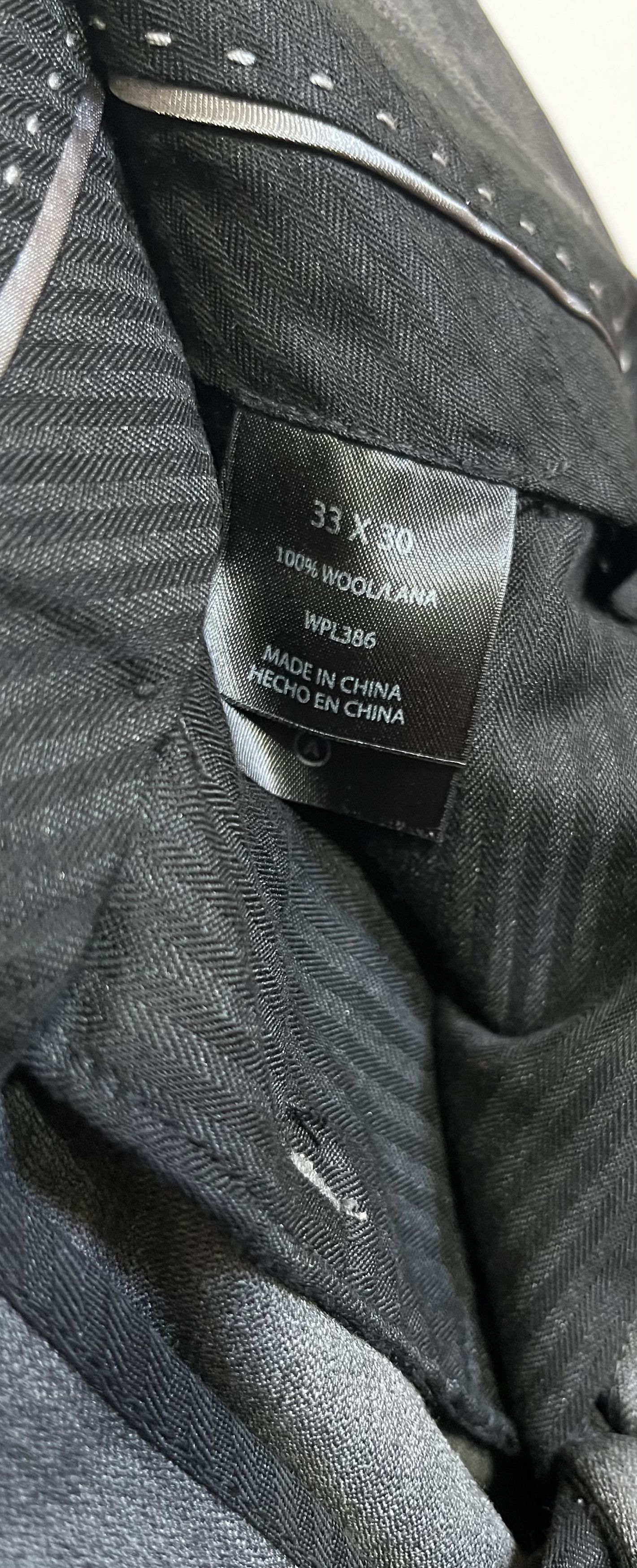 Kenneth Cole Kenneth Cole New York Dress Pants Charcoal Gray (33x30) Size US 33 - 4 Thumbnail
