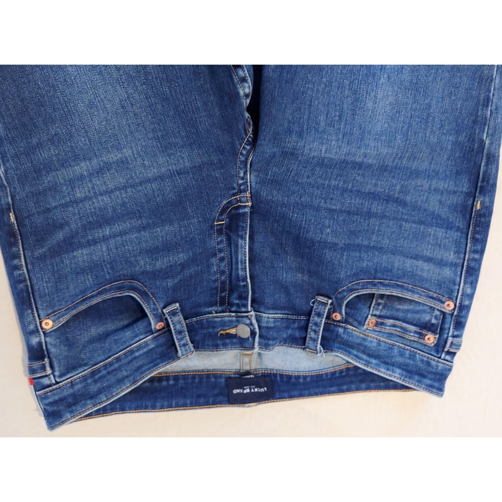 Lucky Brand Womens Lucky Brand Jeans 14 32 Flared Denim Blue Pants Jeans Men’s Womens Size 36" / US 14 / IT 50 - 6 Thumbnail