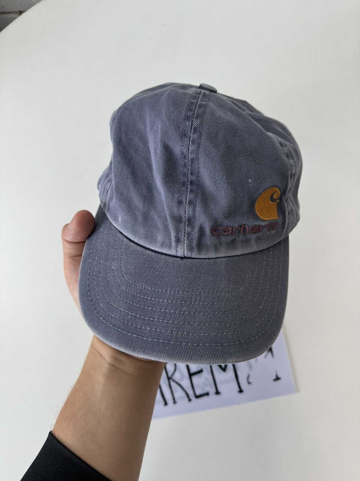 Carhartt Carhartt made in USA vintage cap hat Size ONE SIZE - 2 Thumbnail