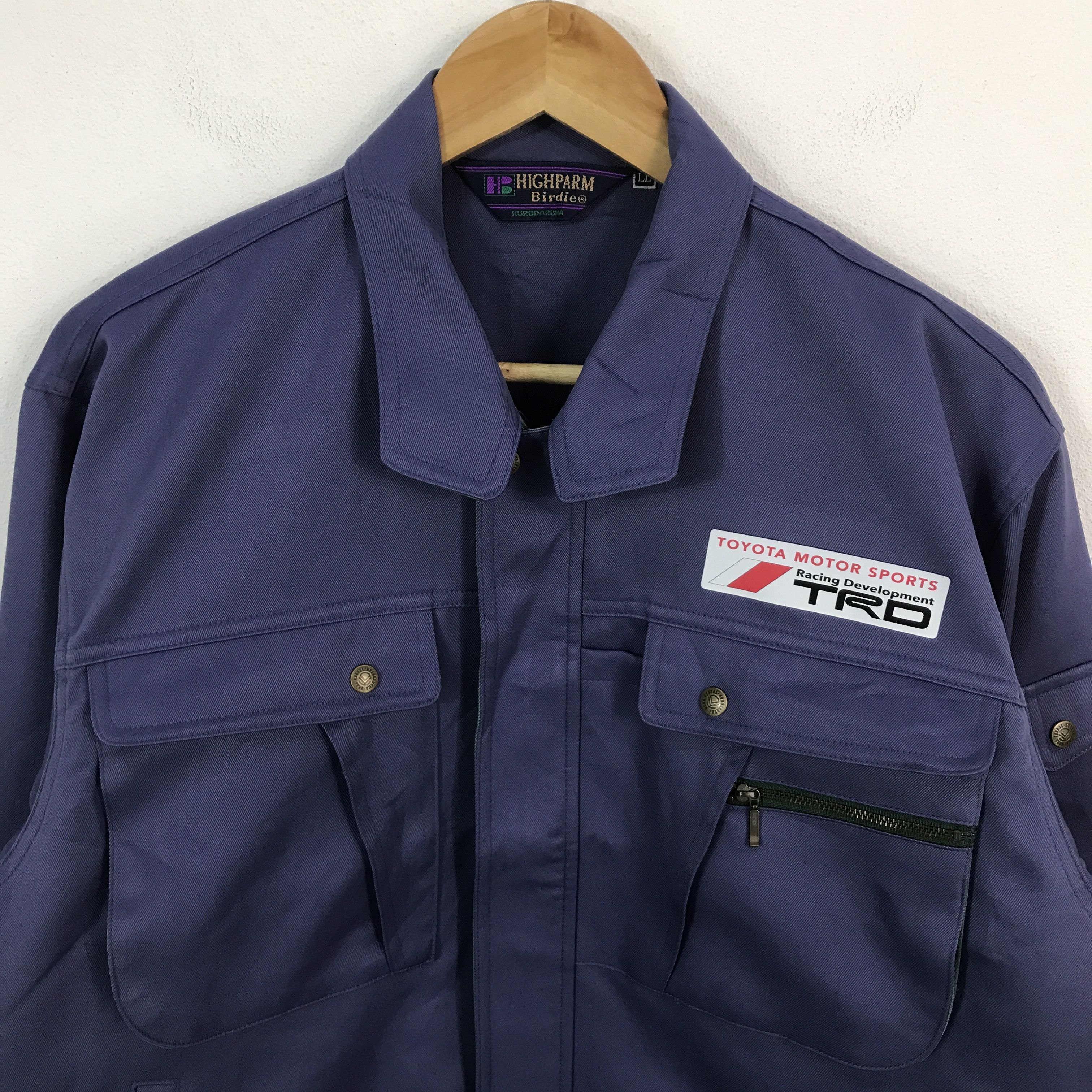 Japanese Brand Vtg toyota Japan racing development trd jacket Size US L / EU 52-54 / 3 - 3 Thumbnail