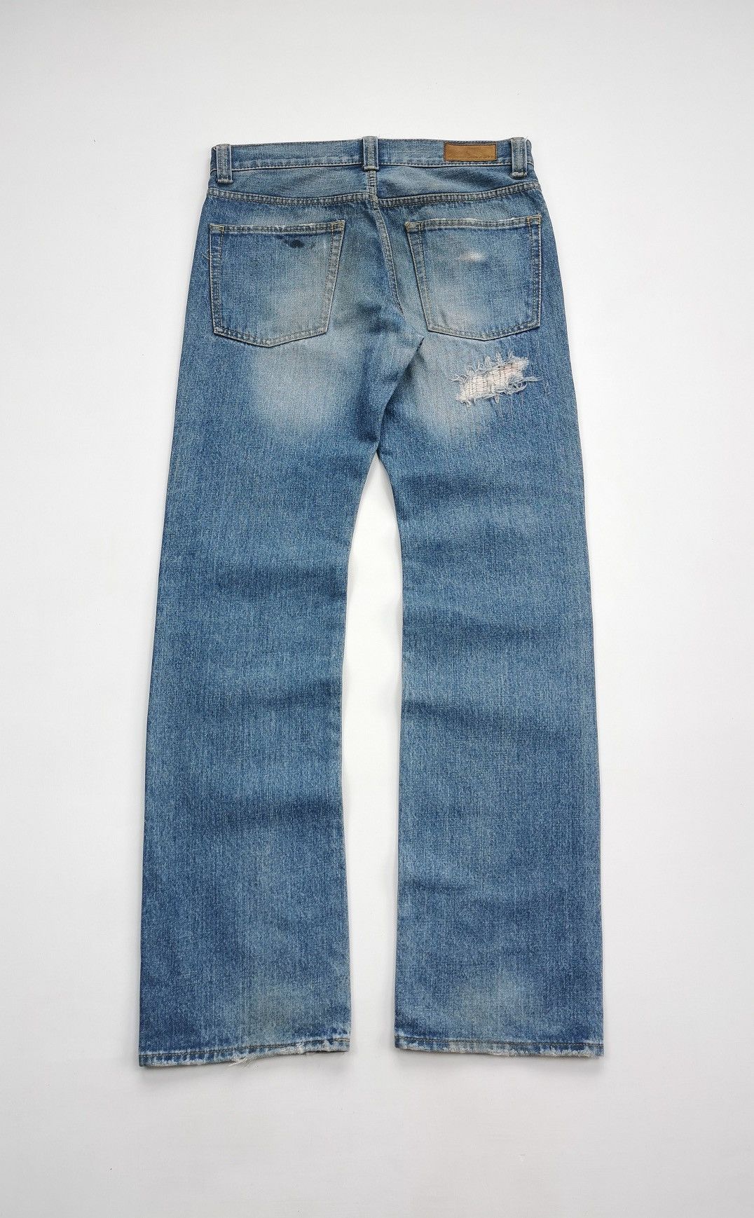 Boycott Boycott Japan Reworked Distressed Denim Jeans Size US 32 / EU 48 - 7 Thumbnail