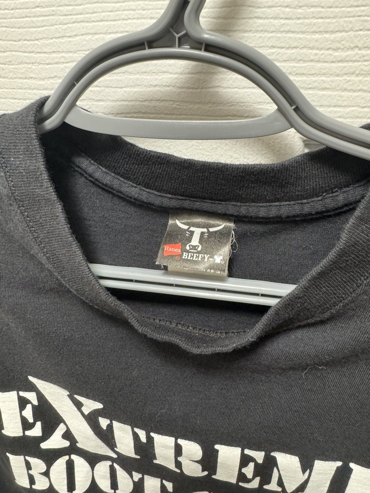 Hanes Hanes Beefy eXtreme Boot Camp Military Vintage Shirt Rare Size US L / EU 52-54 / 3 - 4 Thumbnail