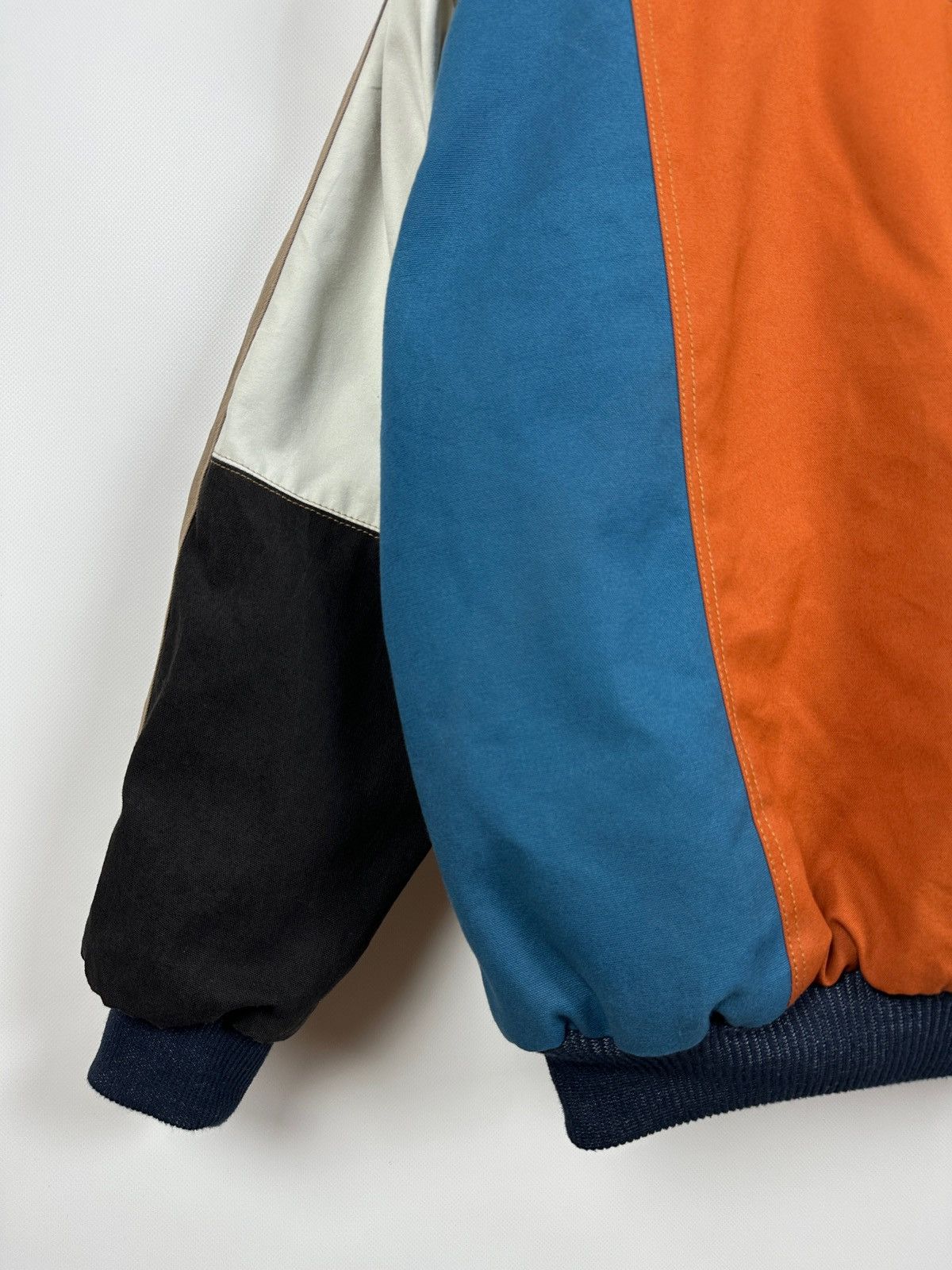 Carhartt × Vintage Vintage Carhartt Reworked Detroit Sherpa Jacket Size US L / EU 52-54 / 3 - 18 Thumbnail