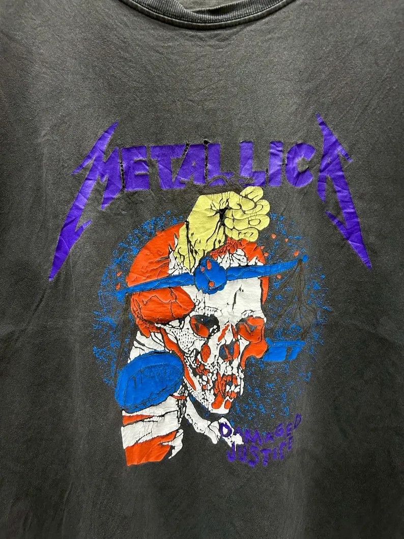 Vintage Vintage 2000s Metallica tshirt size L Size US L / EU 52-54 / 3 - 4 Thumbnail