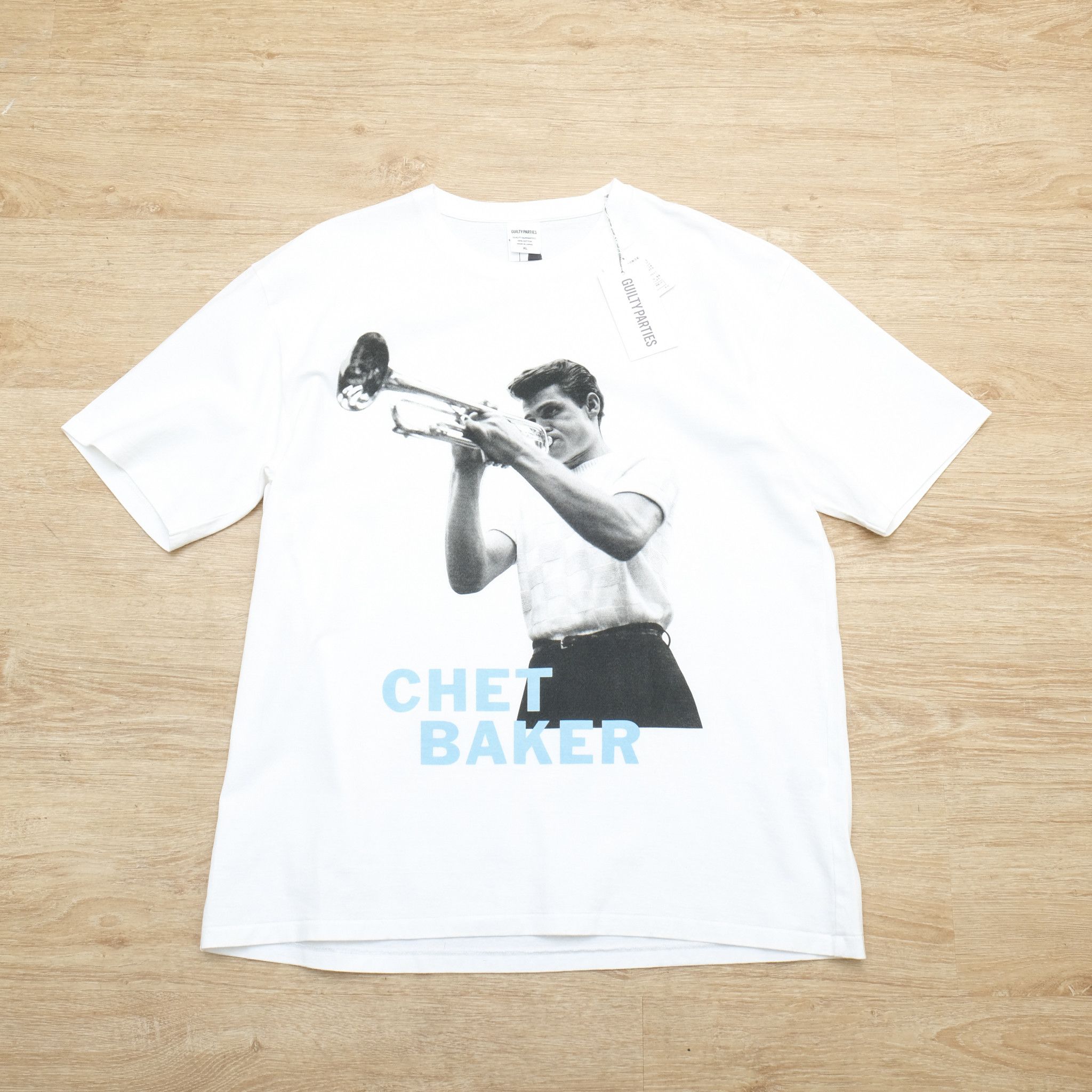 Wacko Maria 【WACKO MARIA / CHET BAKER CREW NECK T-SHIRT / SIZE XL】 | Grailed