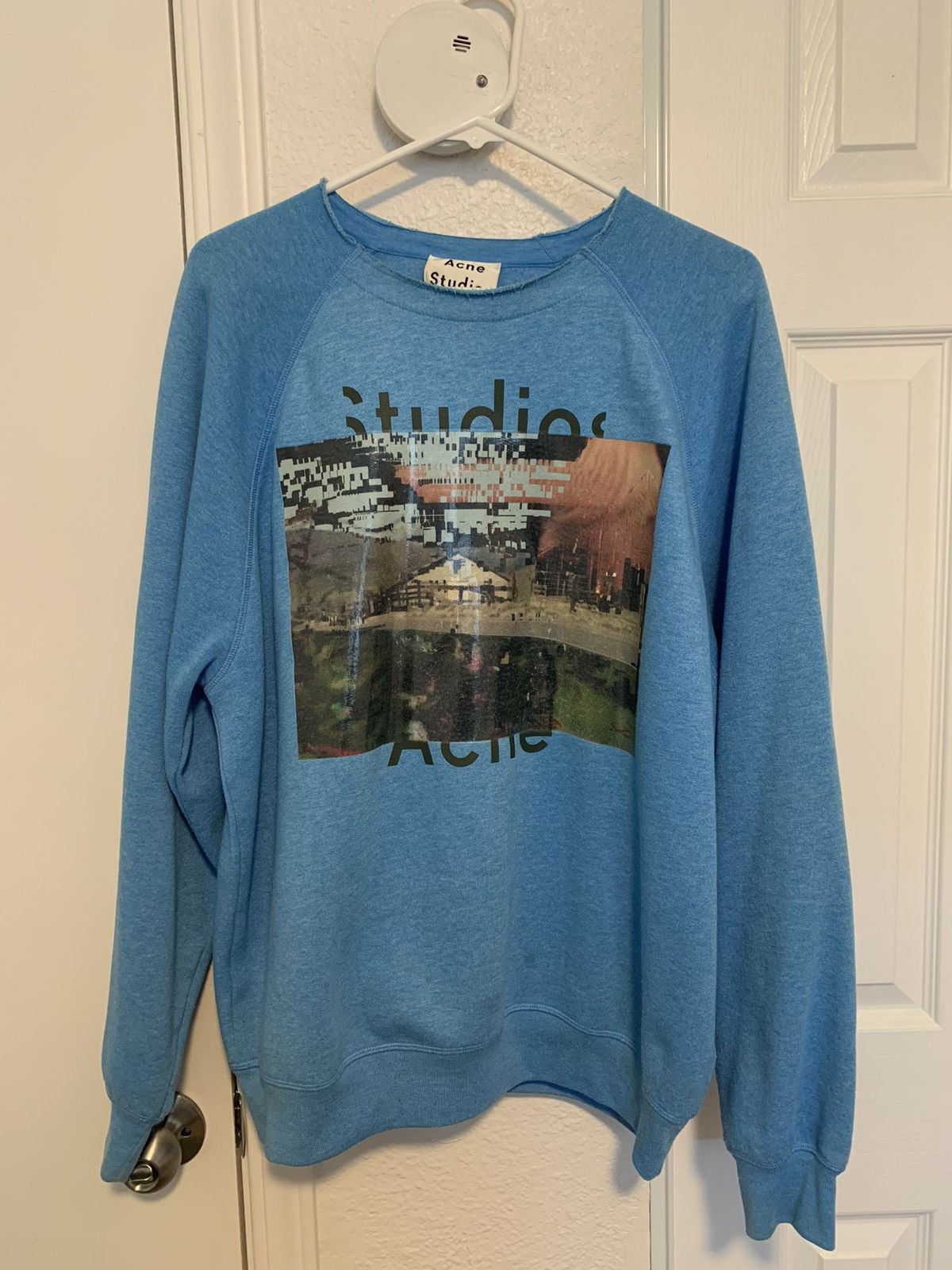 Acne Studios Acne Studios Glitch Sweatshirt Size US L / EU 52-54 / 3 - 1 Thumbnail