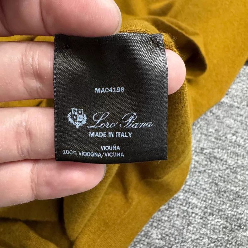 Loro Piana Loro Piana VICUNA Alpaca Knit Short Sleeve Size US M / EU 48-50 / 2 - 4 Thumbnail