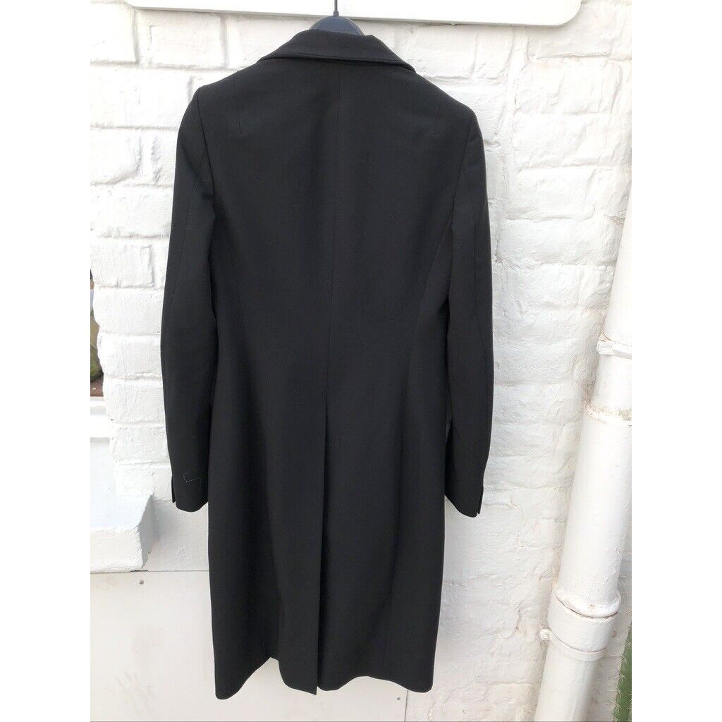 Allsaints Long Black Coat Size XS / US 0-2 / IT 36-38 - 3 Thumbnail