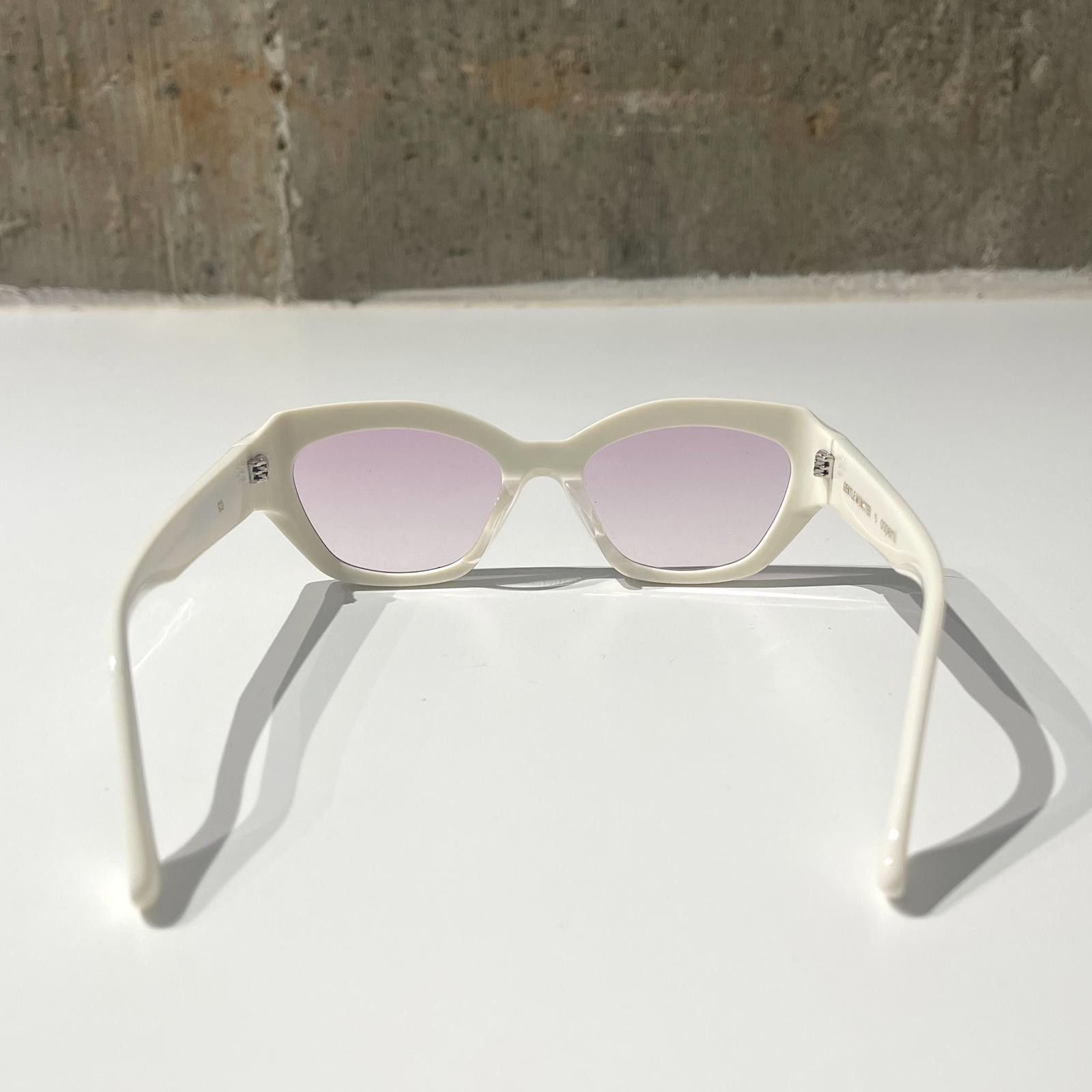 Gentle Monster Gentle Monster X Coperni 5G Sunglasses (White) Size ONE SIZE - 4 Thumbnail