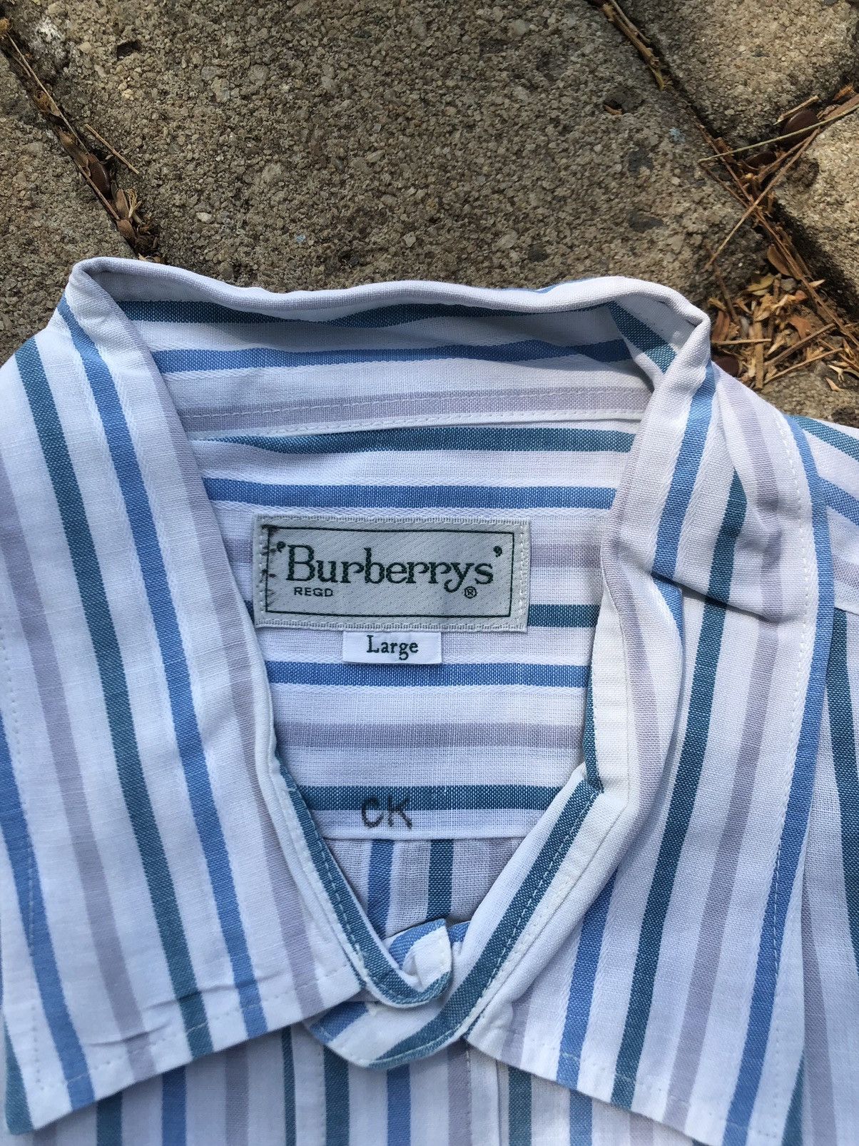 Burberry × Japanese Brand × Vintage Burberrys shirt vintage Size US L / EU 52-54 / 3 - 3 Thumbnail